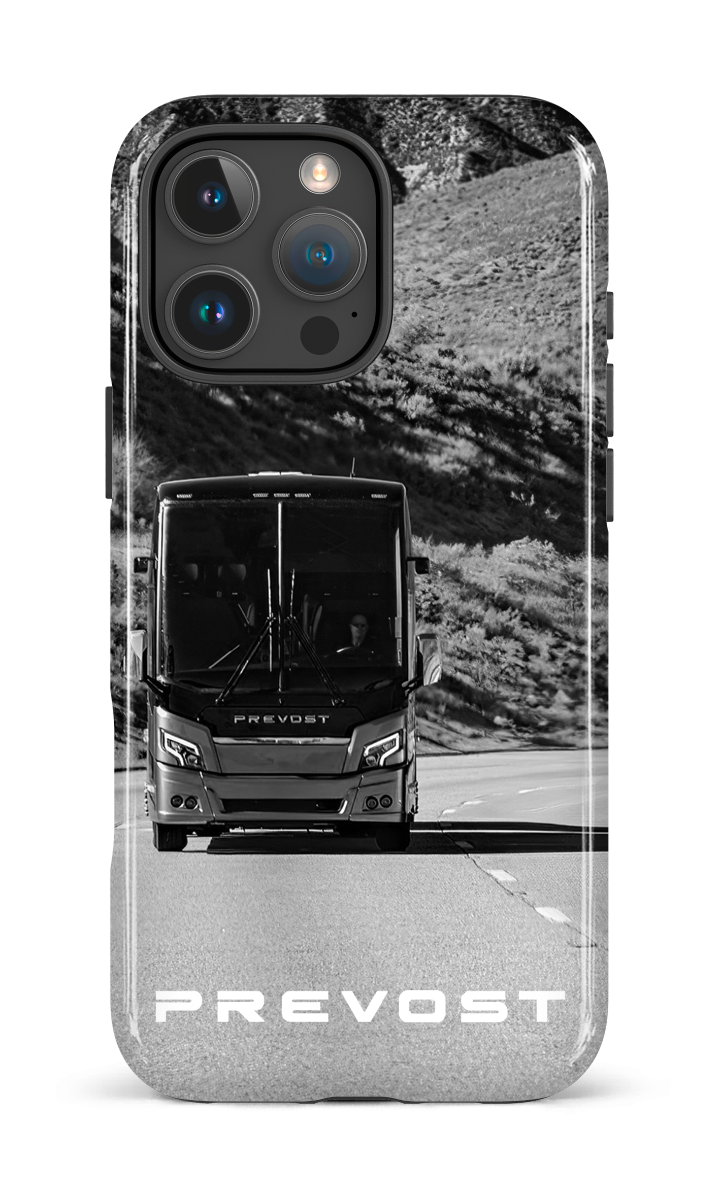 Prevost N&B - iPhone 16 Pro Max Impact Case