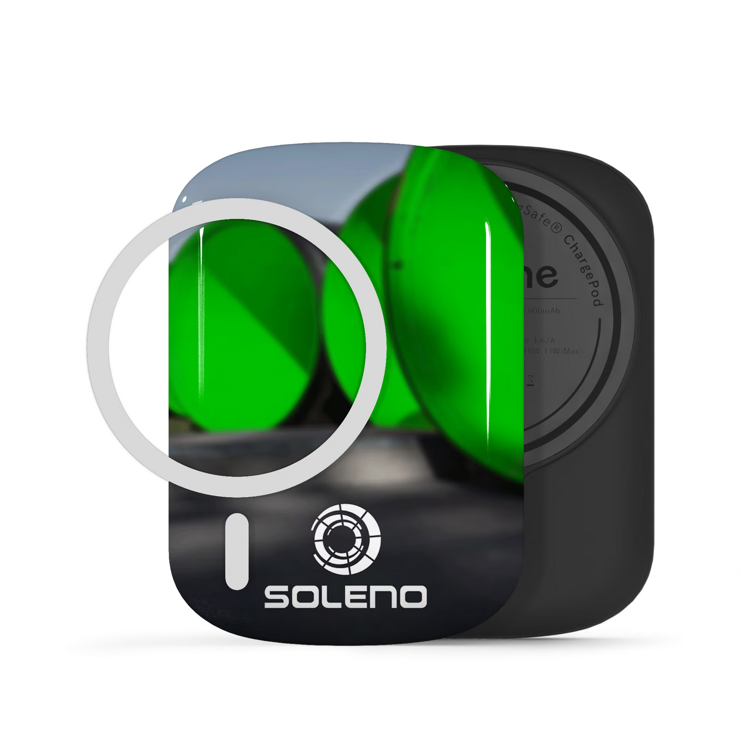 SKU Interne seulement Soleno gros tuyaux vert ChargePod -