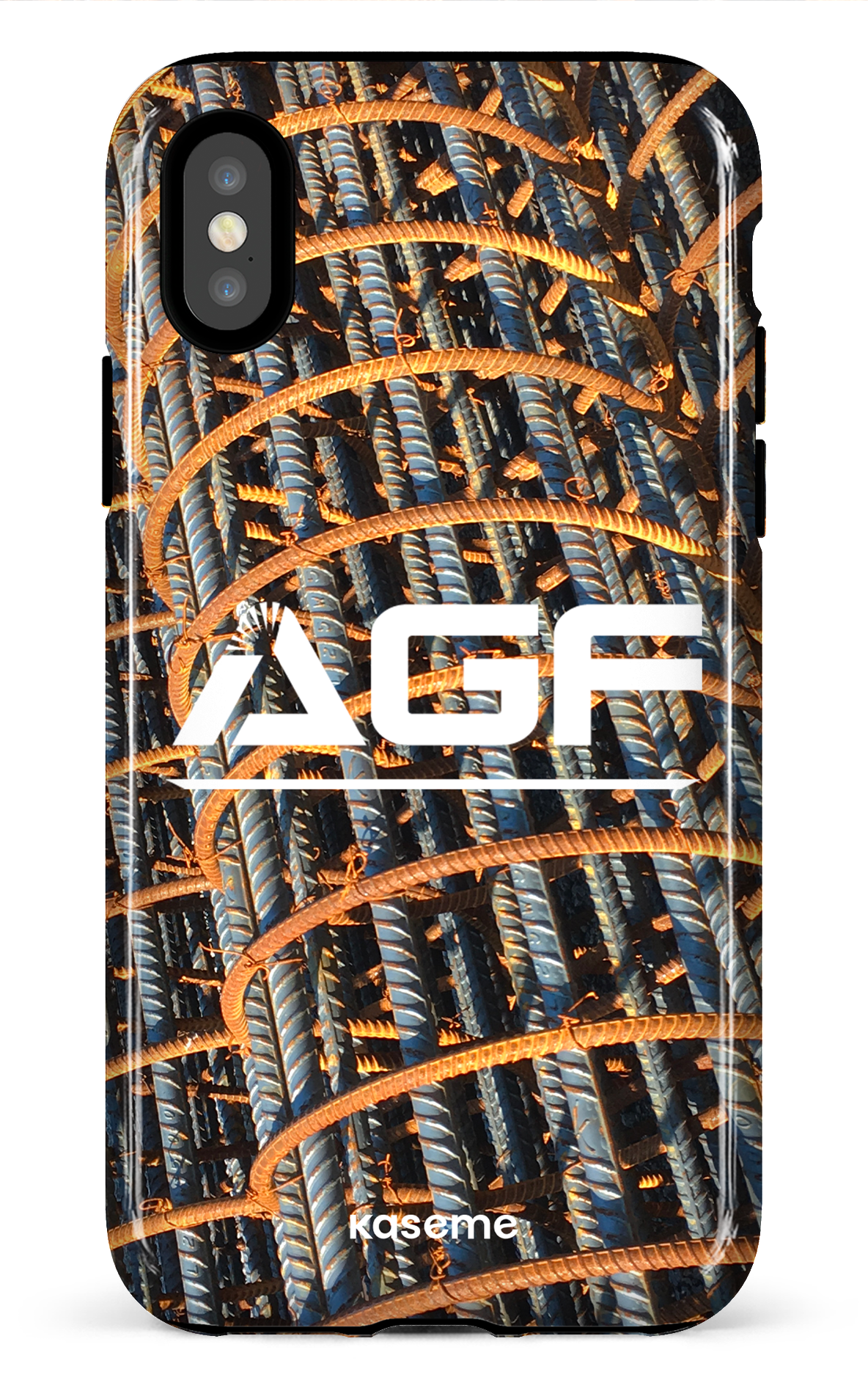 iPhone X/XS Tough AGF Acier -