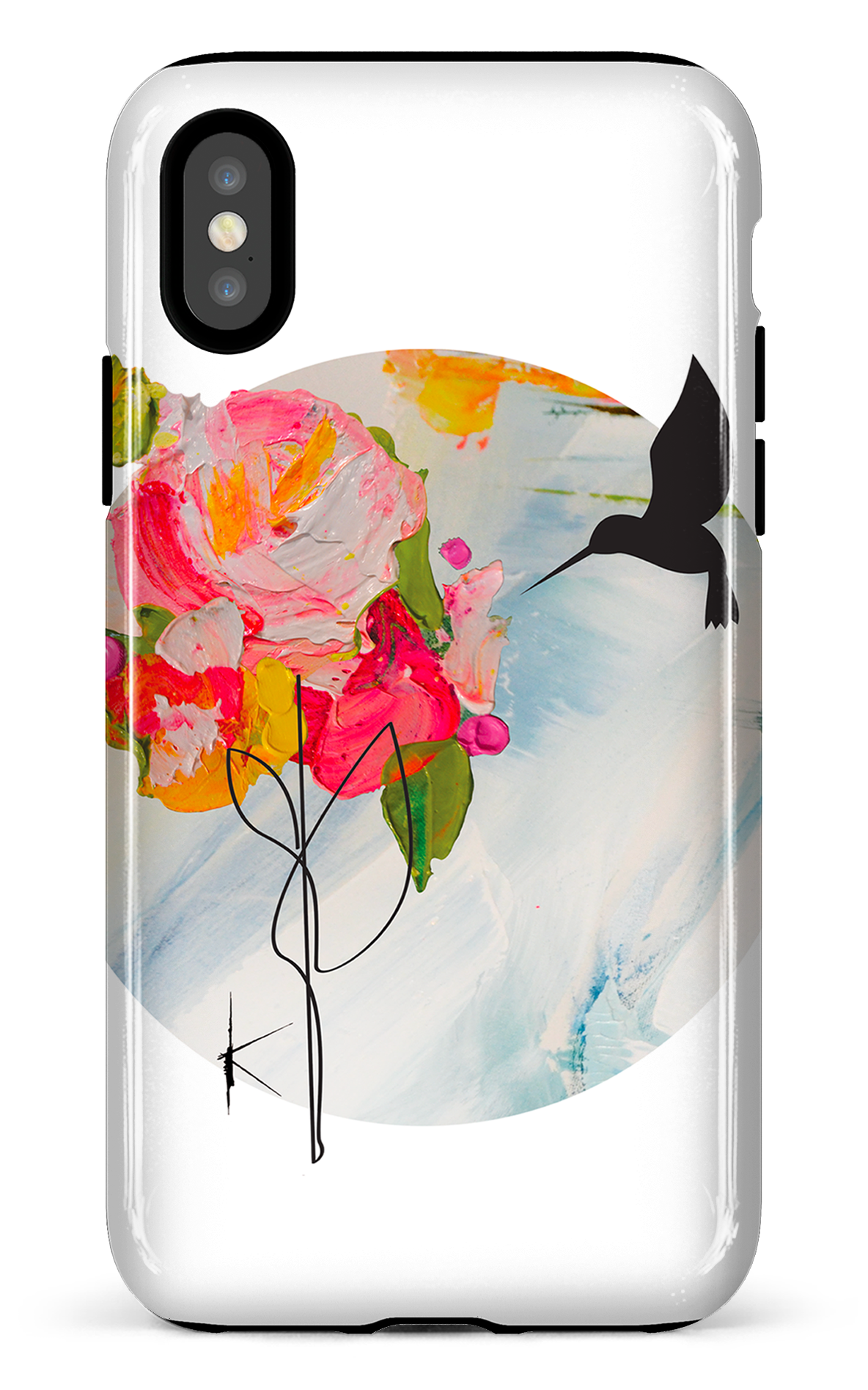iPhone X/XS Tough Colibri par Kristine Girard -