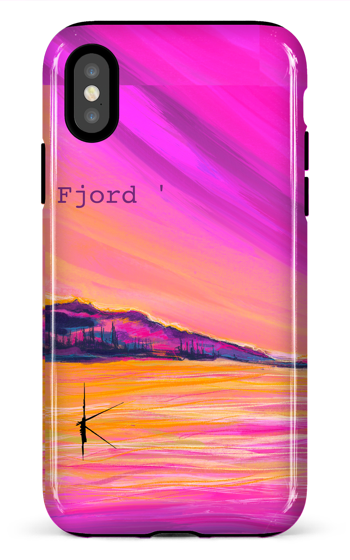iPhone X/XS Tough Fjord par Kristine Girard -
