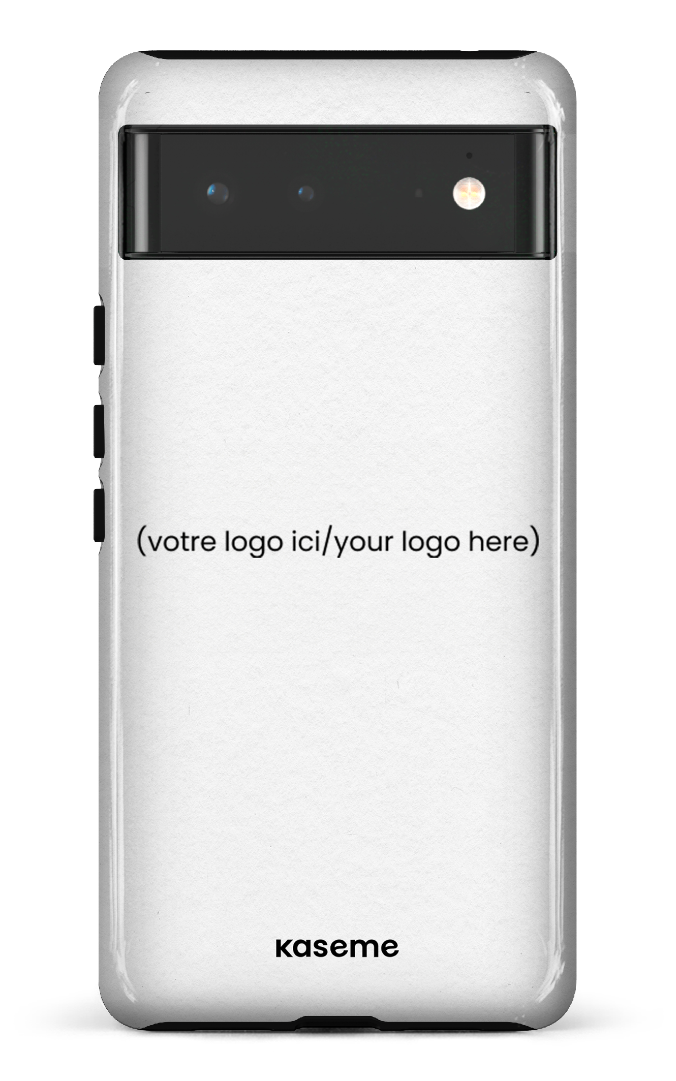 Votre logo ici / Your logo here white - Google Pixel 6 Tough