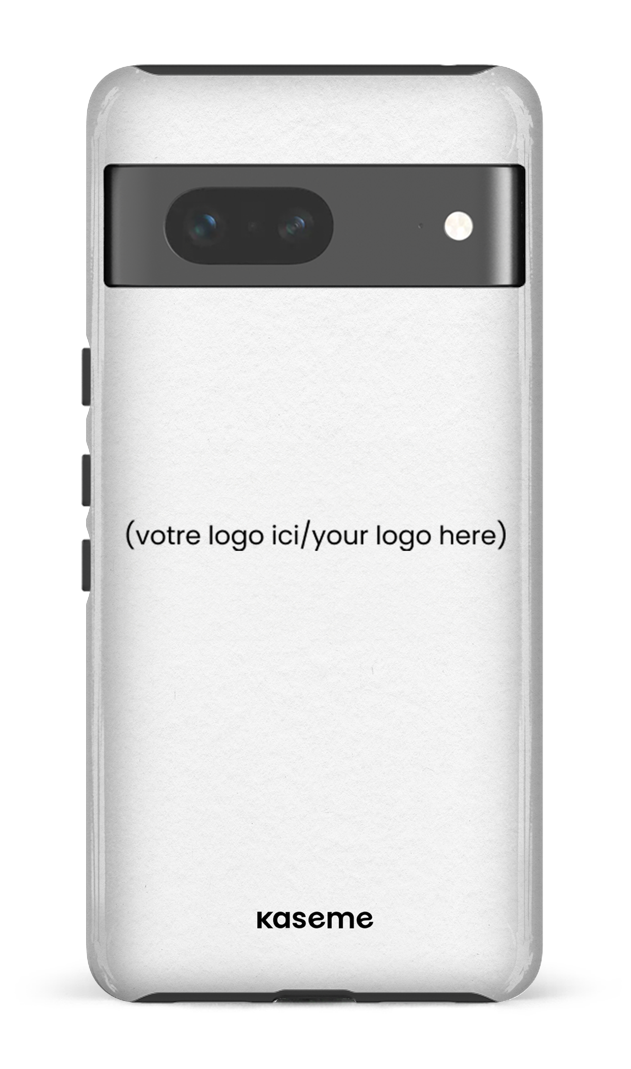 Votre logo ici / Your logo here white - Google Pixel 7 Tough Gloss