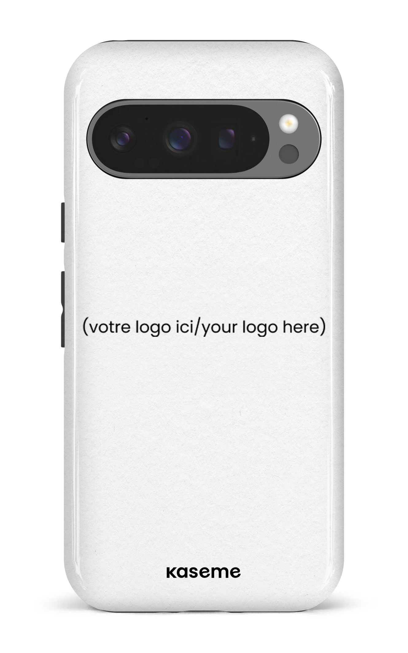 Votre logo ici / Your logo here white - Google Pixel 9 Pro Impact (Gloss)