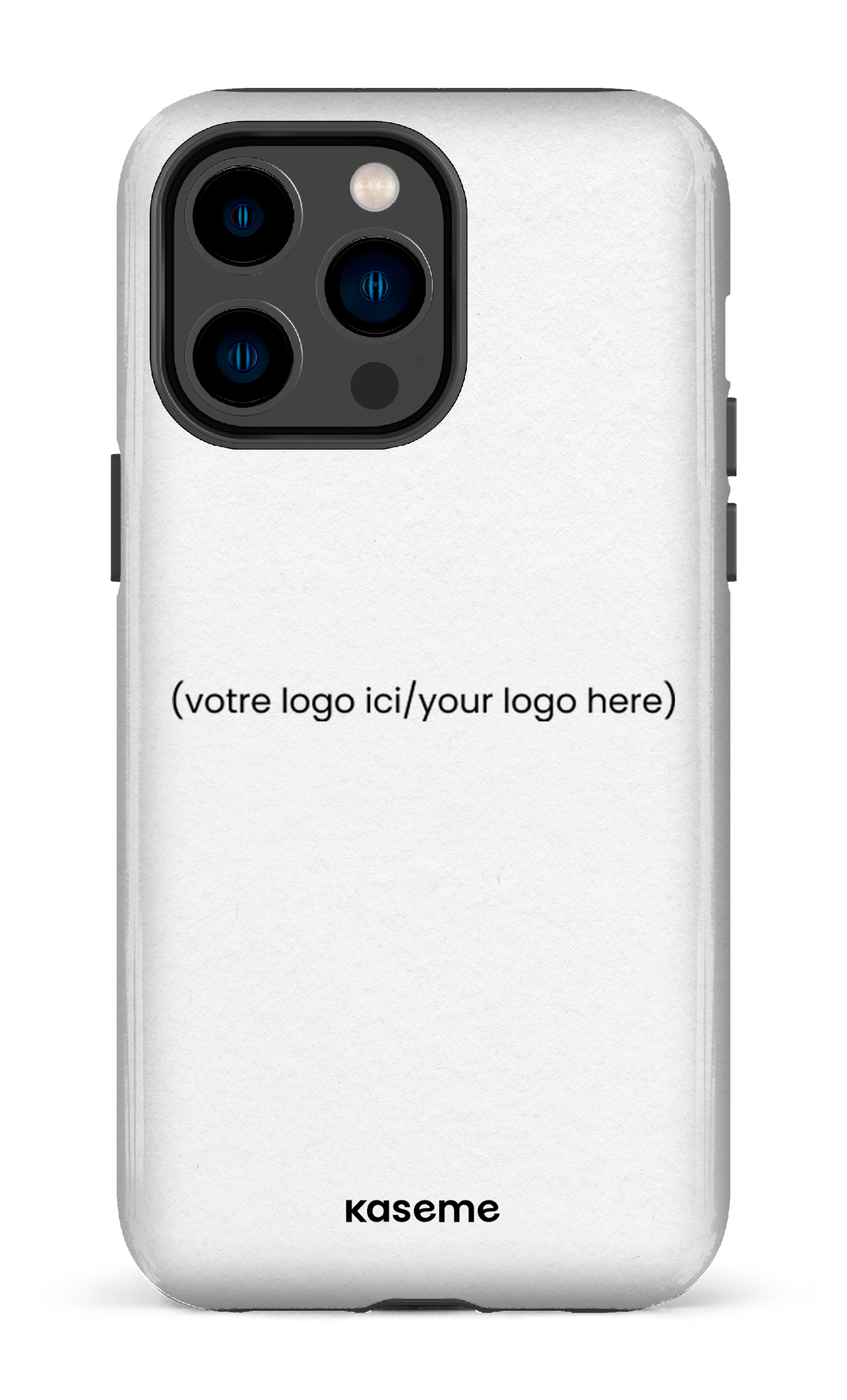 Votre logo ici / Your logo here white - iPhone 14 Pro Max Tough