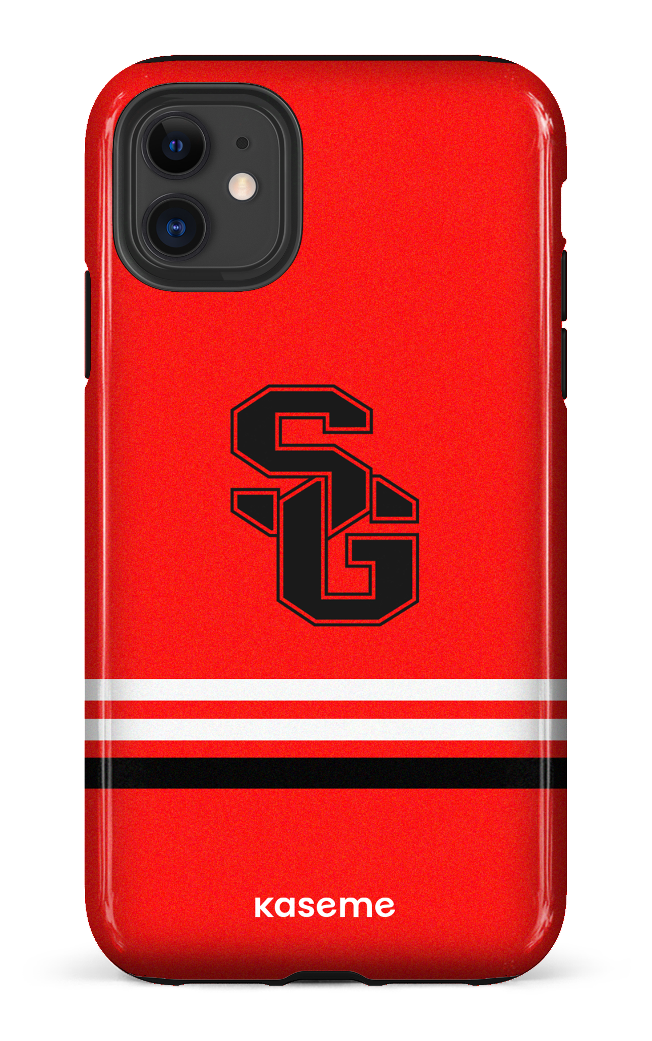 iPhone 11 Tough Dragons PSG Rouge -