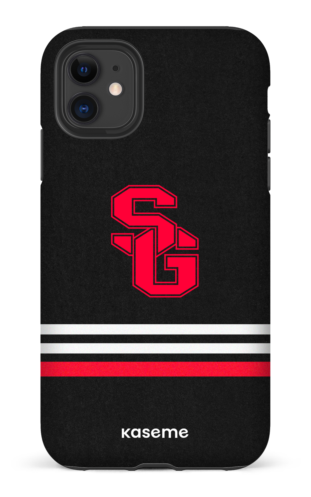 iPhone 11 Tough Matte Dragons PSG Noir -