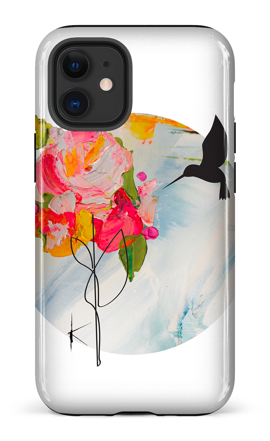 iPhone 12 Mini Tough Colibri par Kristine Girard -