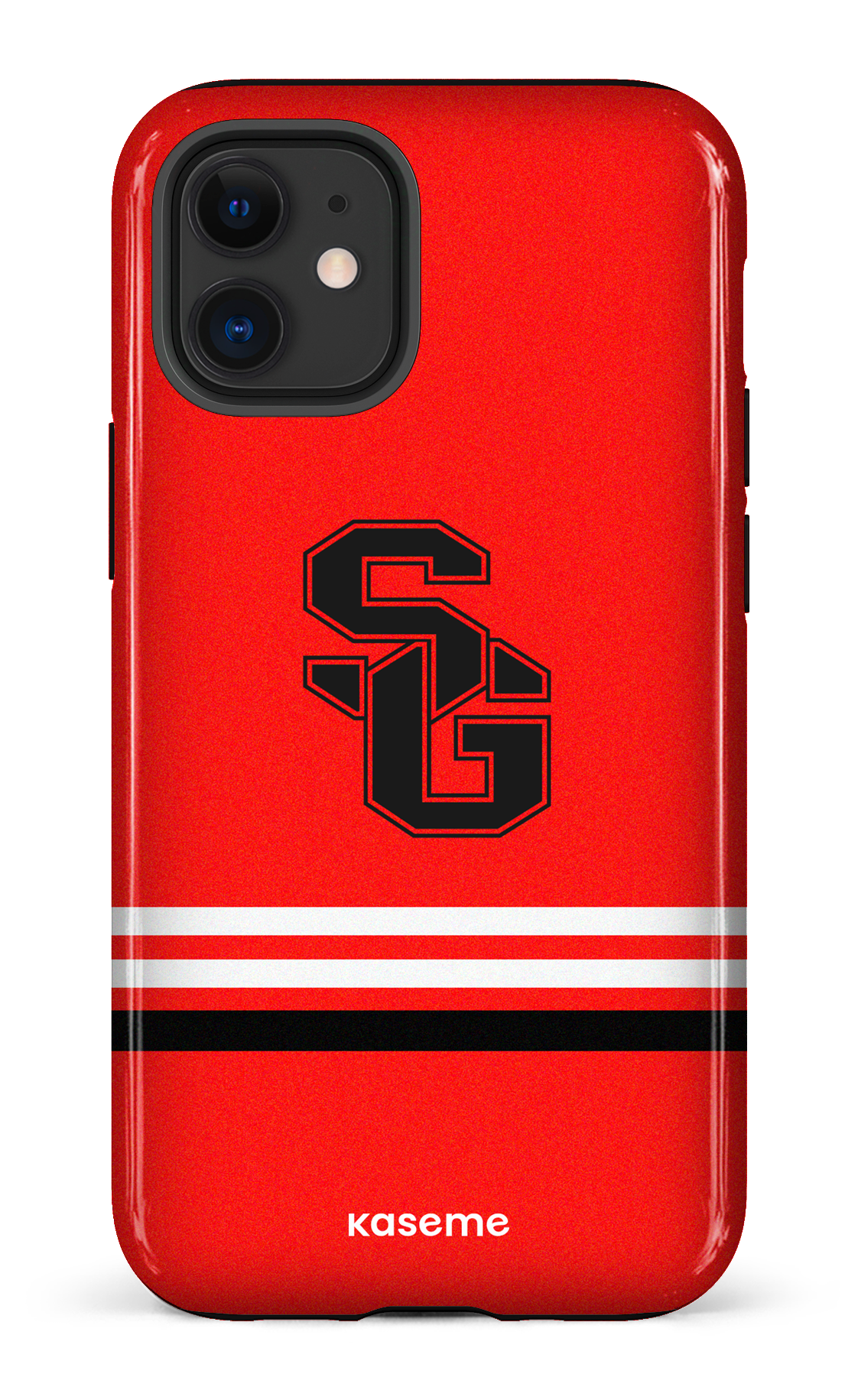 iPhone 12 Mini Tough Dragons PSG Rouge -