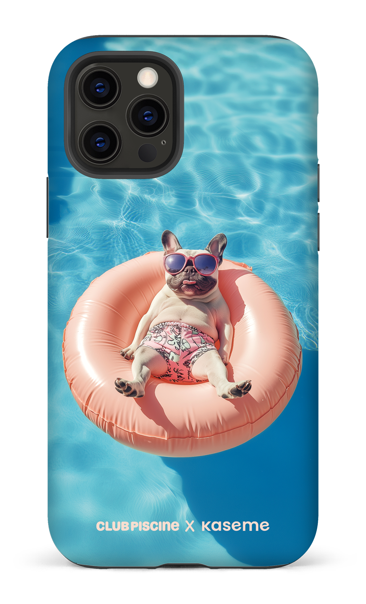 iPhone 12 Pro Tough Matte Chien Chaud par Club Piscine -