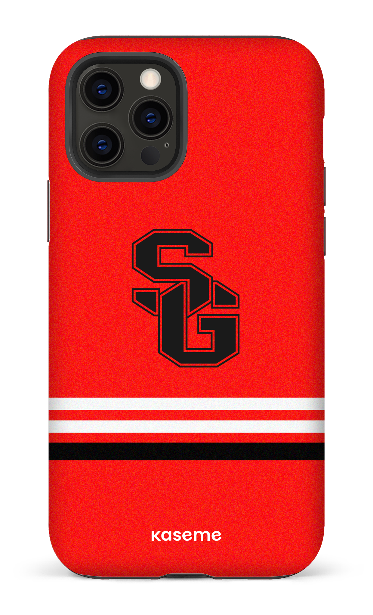 iPhone 12 Pro Tough Matte Dragons PSG Rouge -
