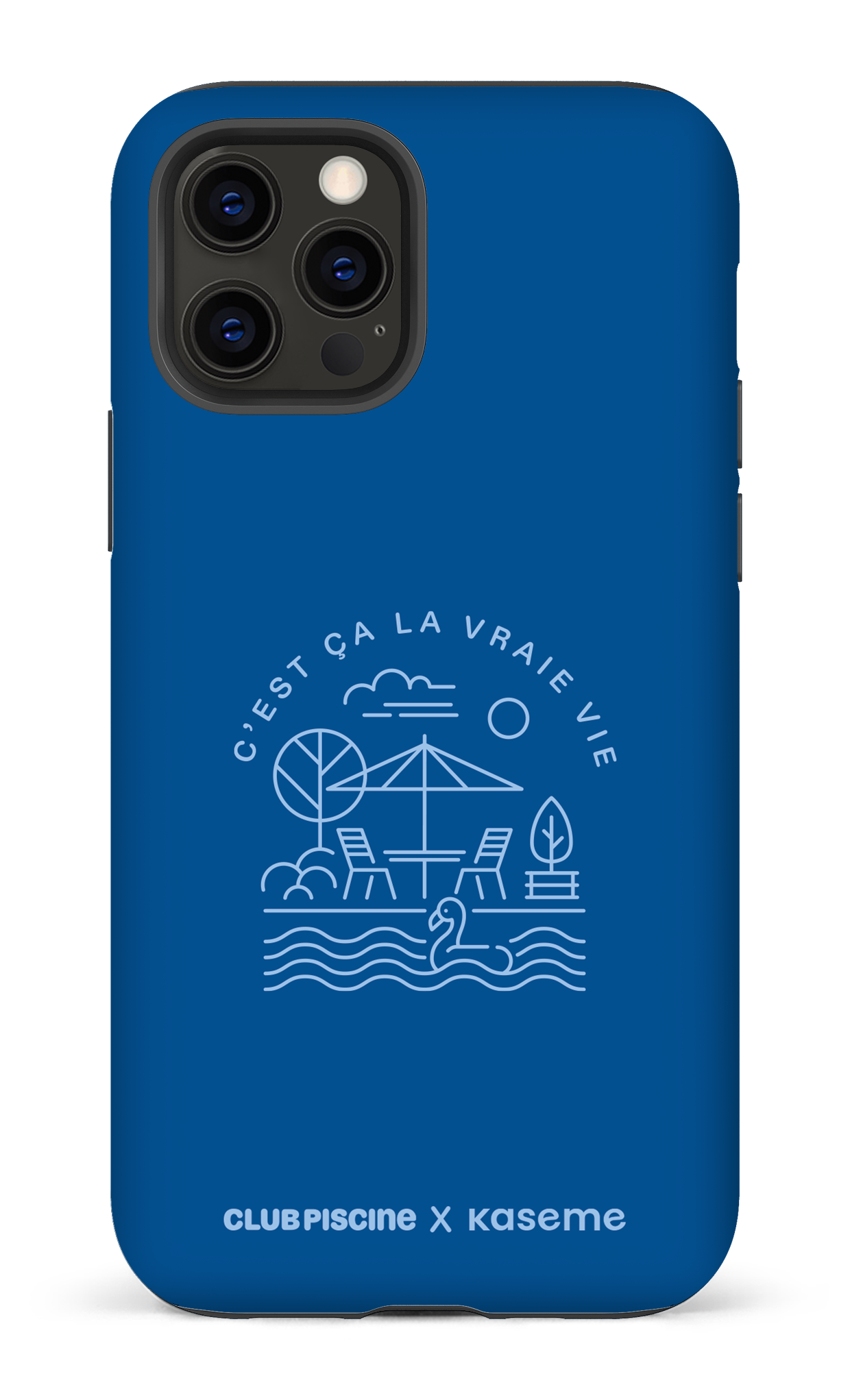 iPhone 12 Pro Tough Matte Vraie Vie par Club Piscine -