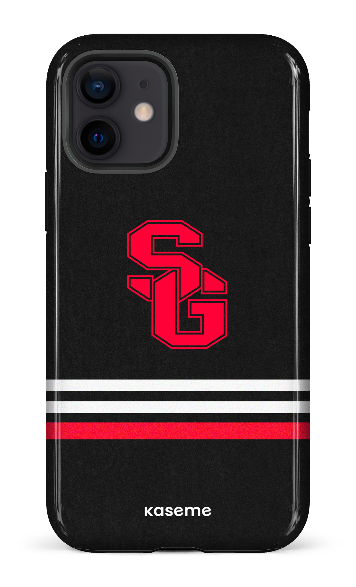 iPhone 12 Tough Dragons PSG Noir -