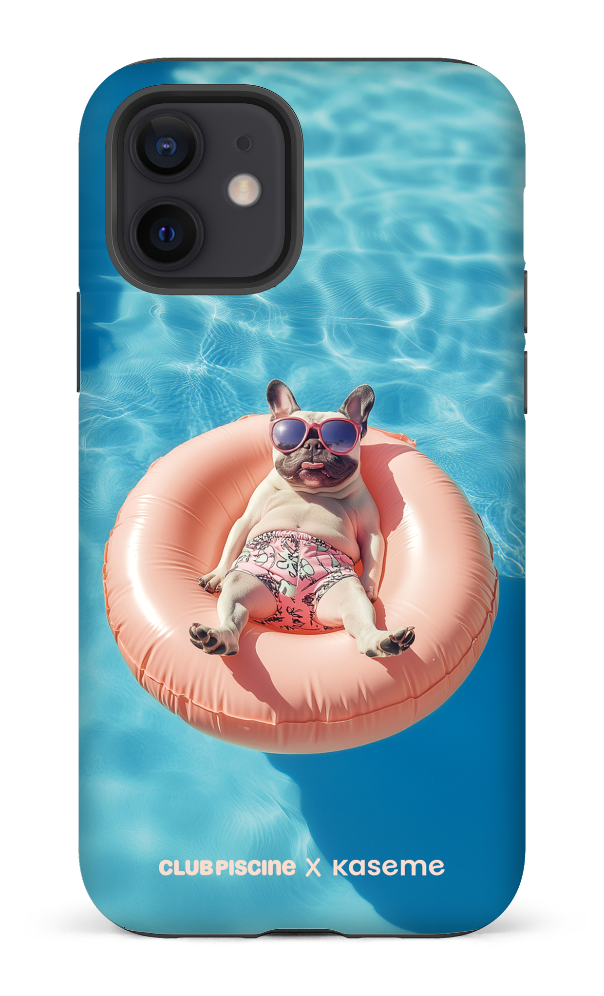 iPhone 12 Tough Matte Chien Chaud par Club Piscine -