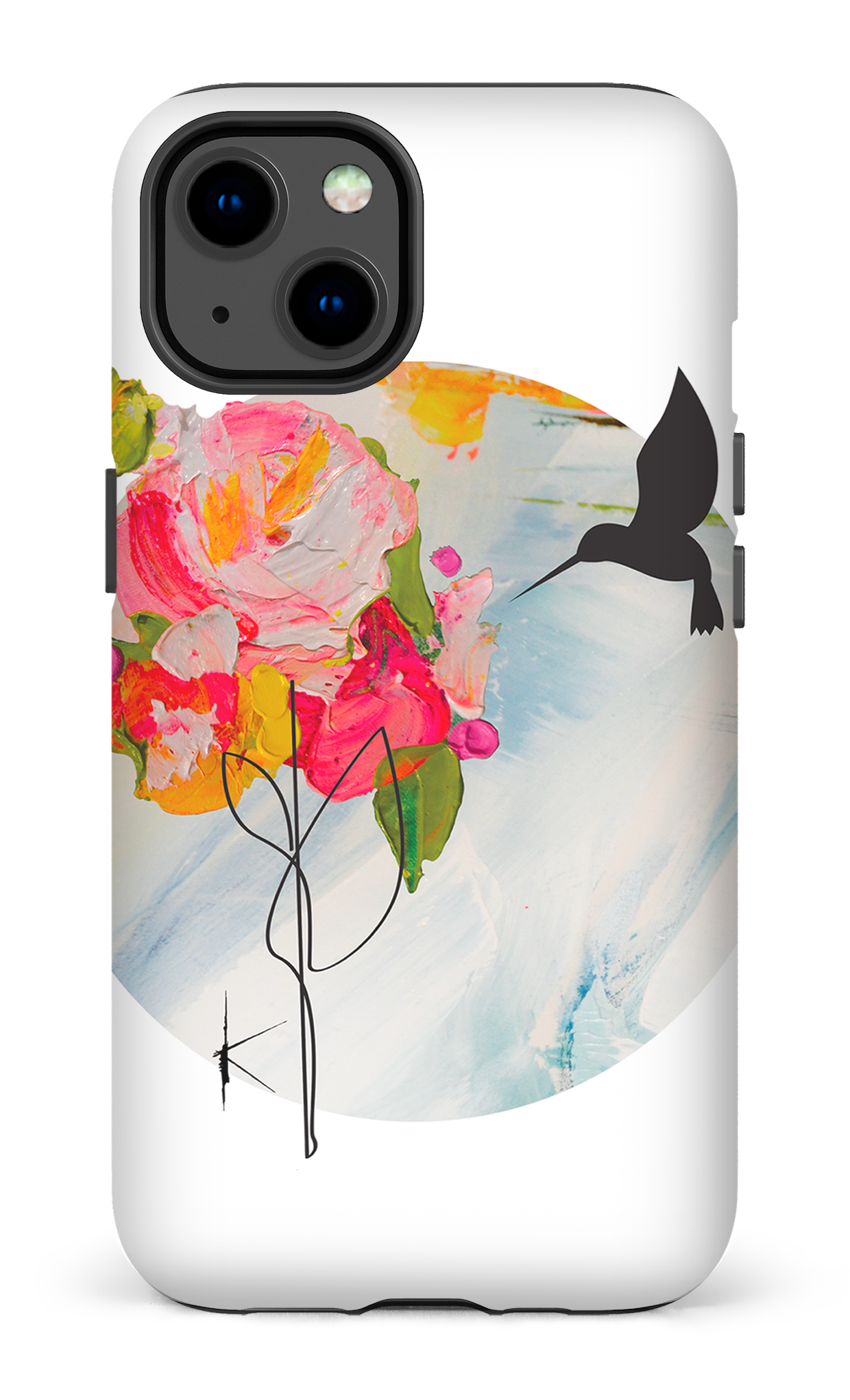 iPhone 13 Tough Matte Colibri par Kristine Girard -