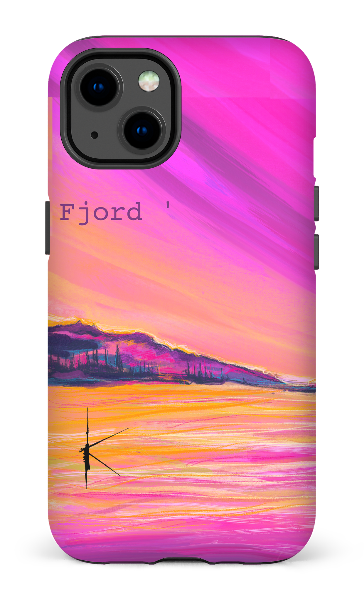 iPhone 13 Tough Matte Fjord par Kristine Girard -