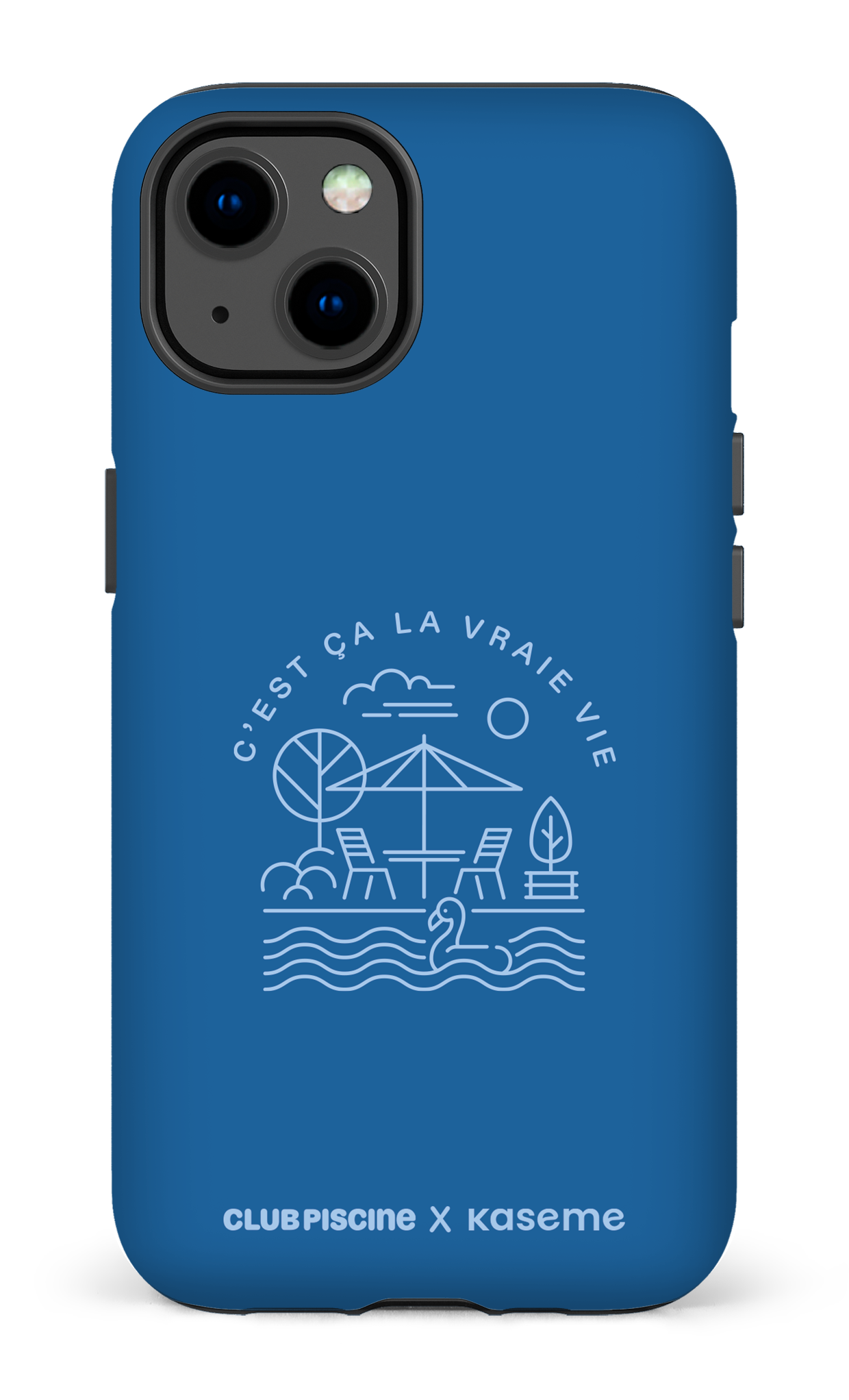 iPhone 13 Tough Matte Vraie Vie par Club Piscine -