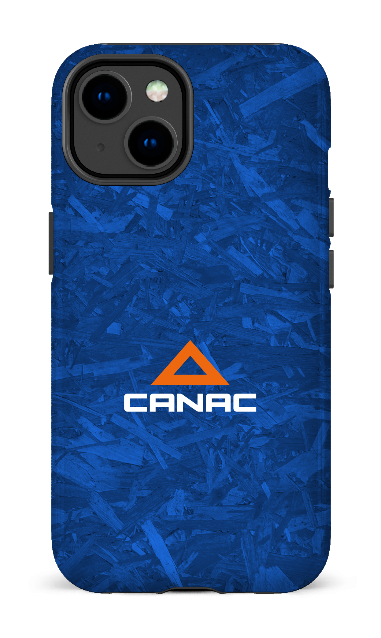 iPhone 14 Tough Gloss Bois bleu par Canac -