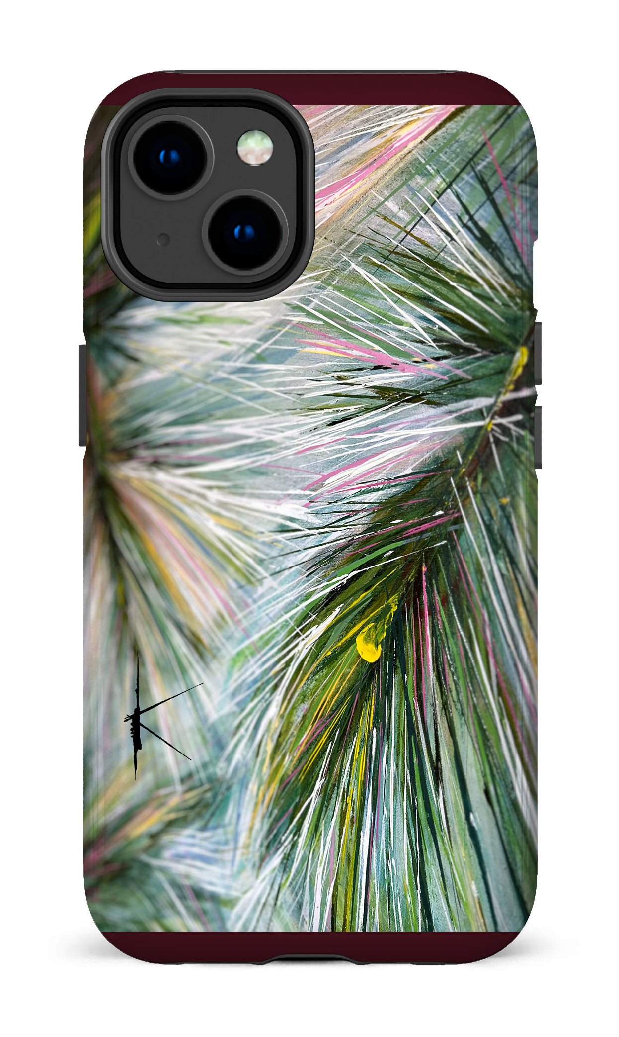 iPhone 14 Tough Gloss Pin par Kristine Girard -