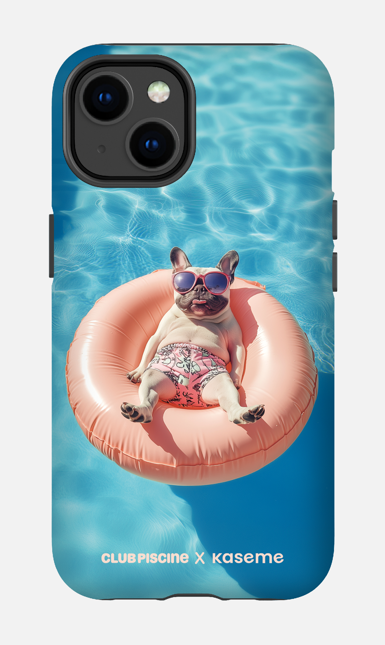 iPhone 14 Tough Matte Chien Chaud par Club Piscine -