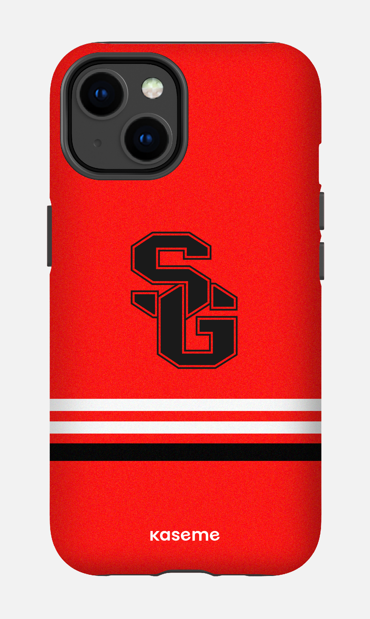 iPhone 14 Tough Matte Dragons PSG Rouge -