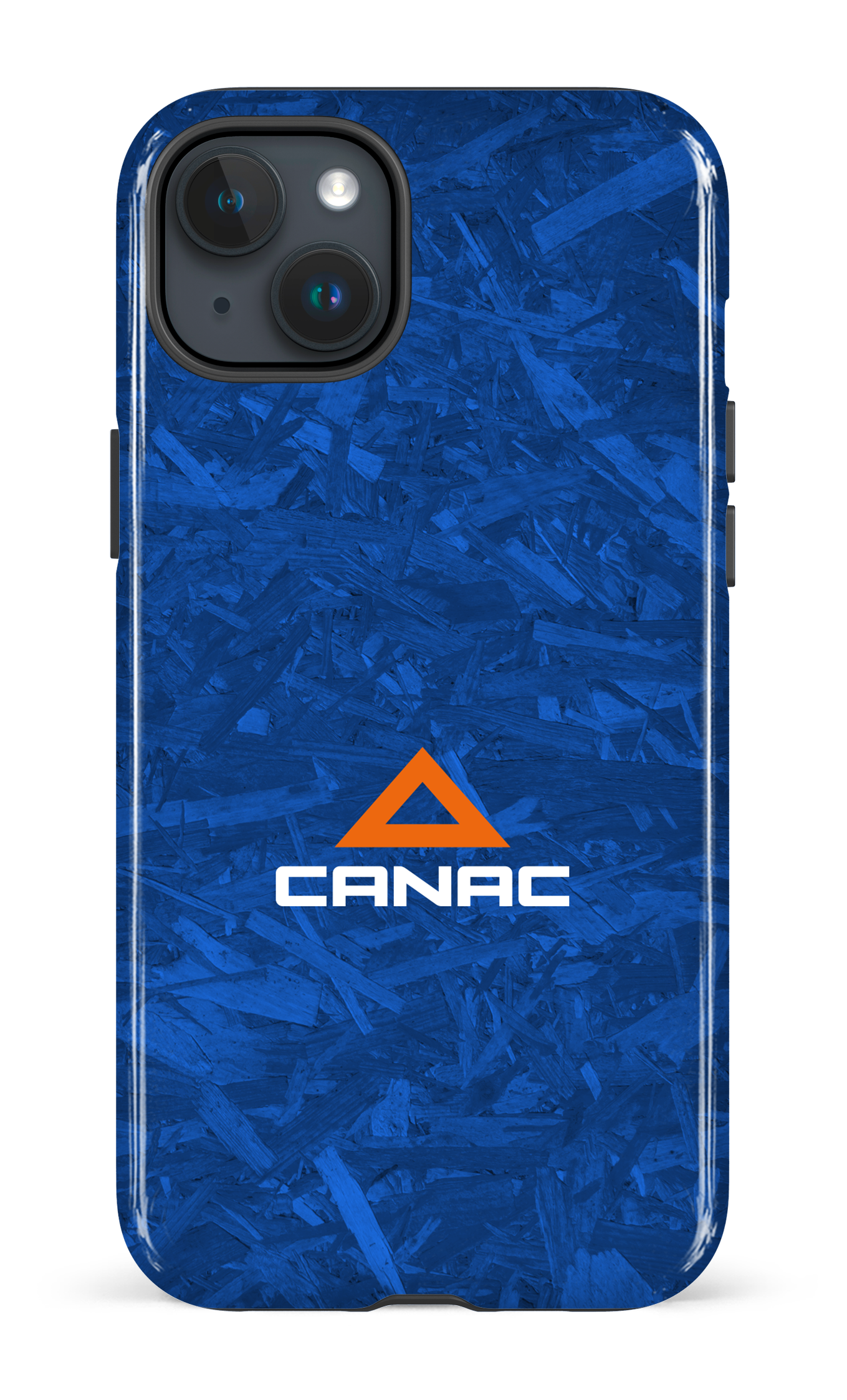 iPhone 15 Plus Tough Bois bleu par Canac -