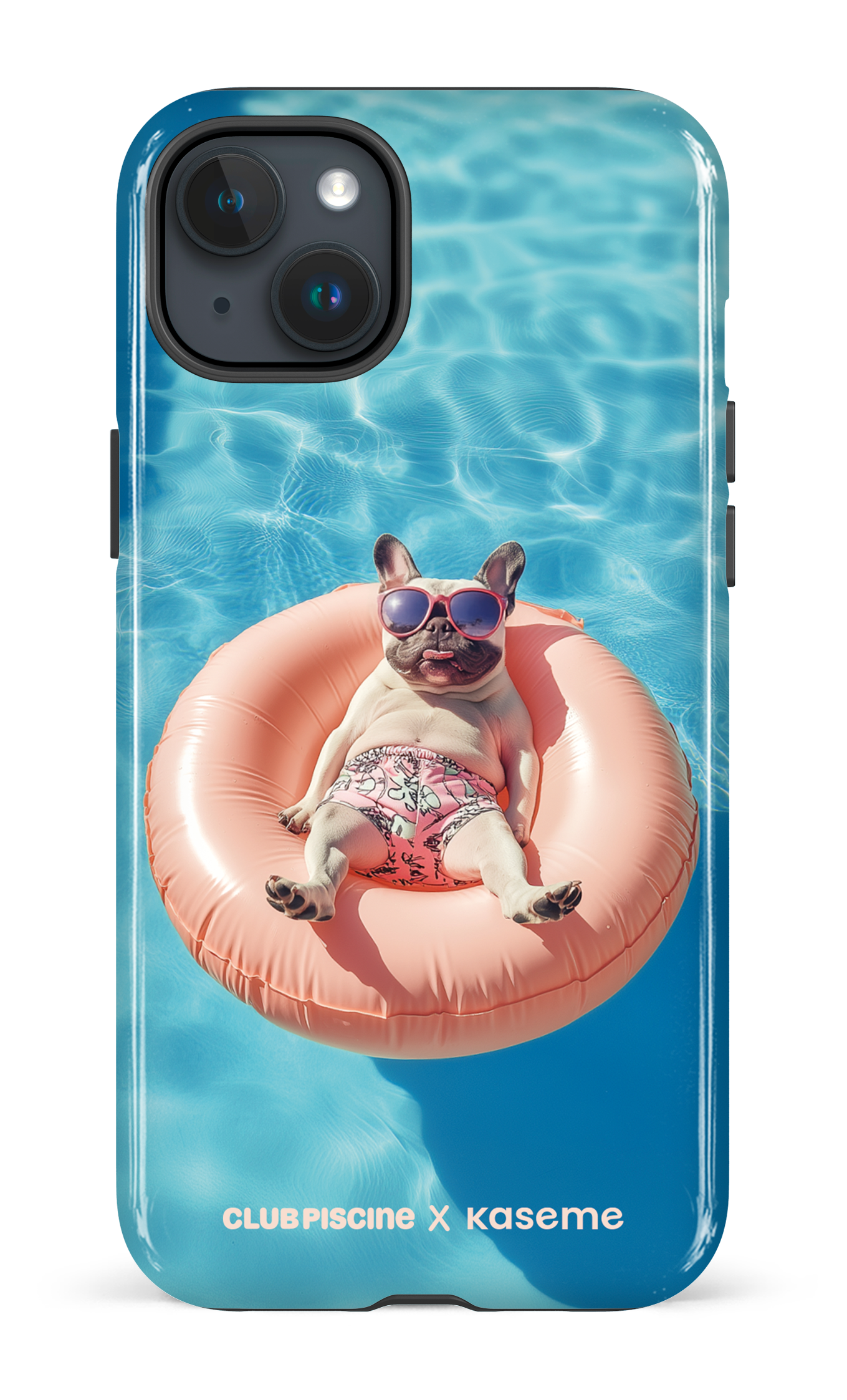 iPhone 15 Plus Tough Chien Chaud par Club Piscine -