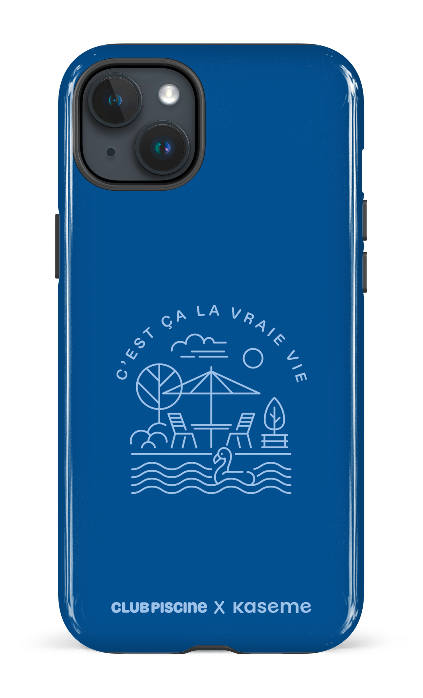 iPhone 15 Plus Tough Vraie Vie par Club Piscine -