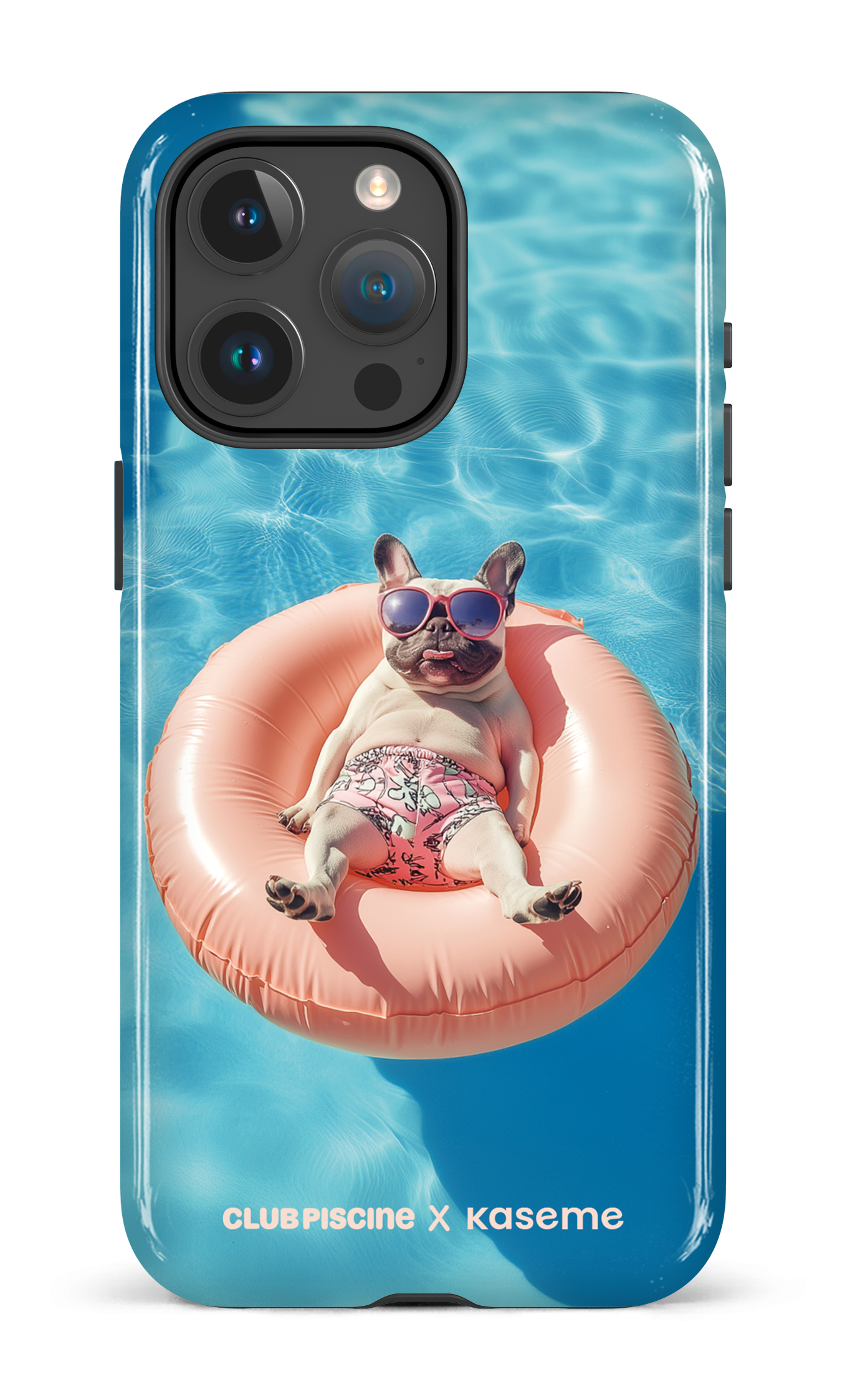 iPhone 15 Pro Max Tough Chien Chaud par Club Piscine -