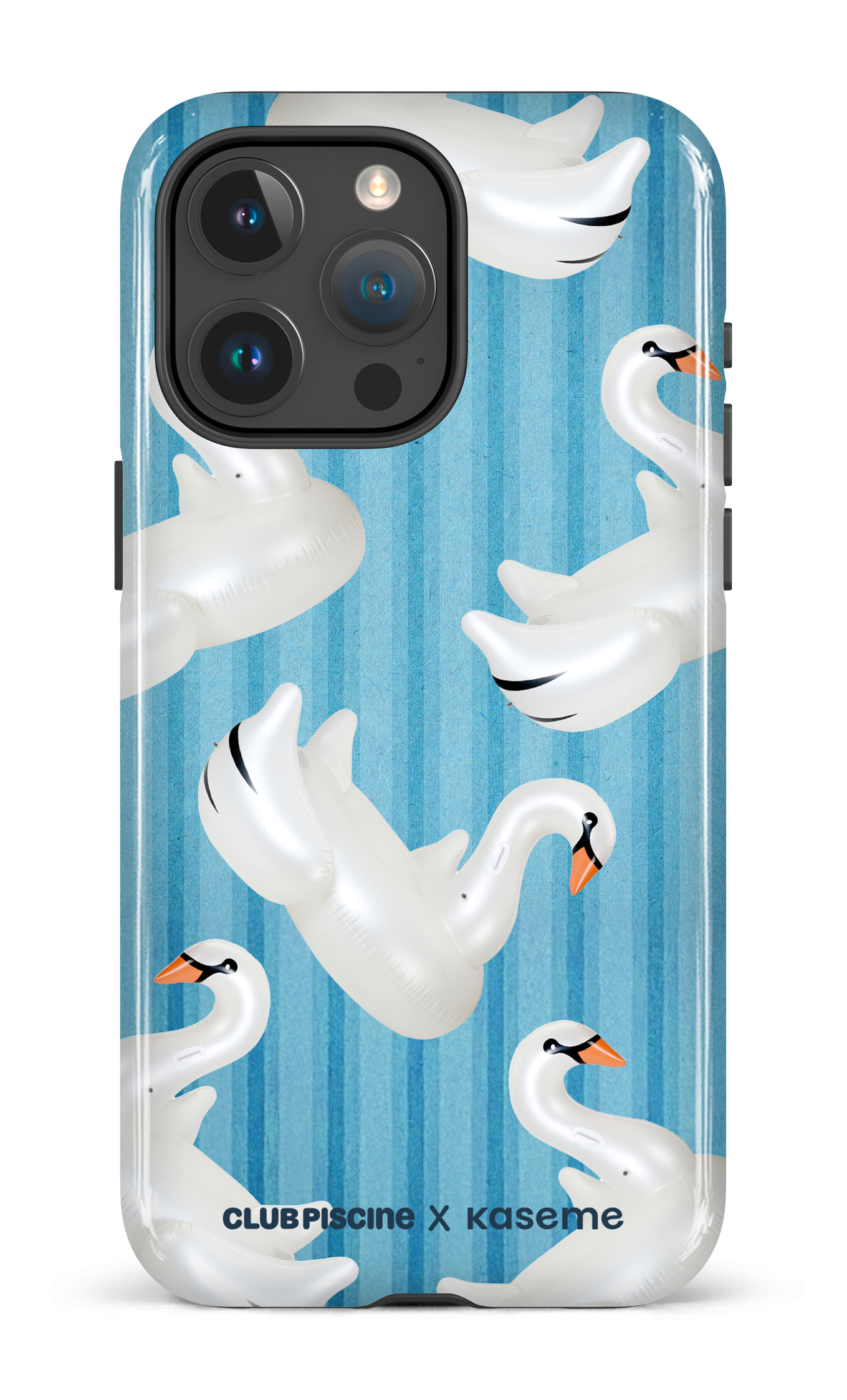 iPhone 15 Pro Max Tough Cygne par Club Piscine -