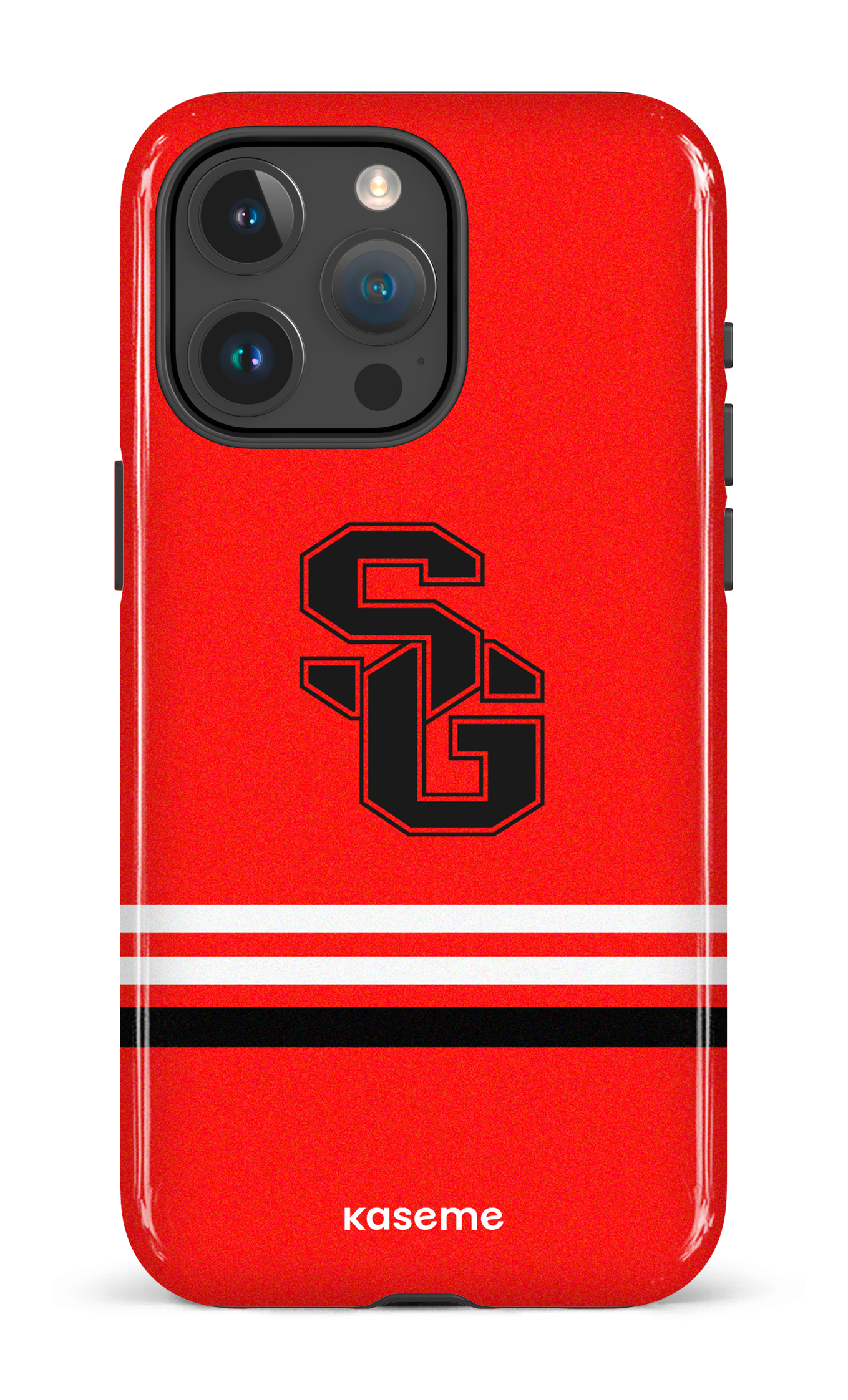 iPhone 15 Pro Max Tough Dragons PSG Rouge -