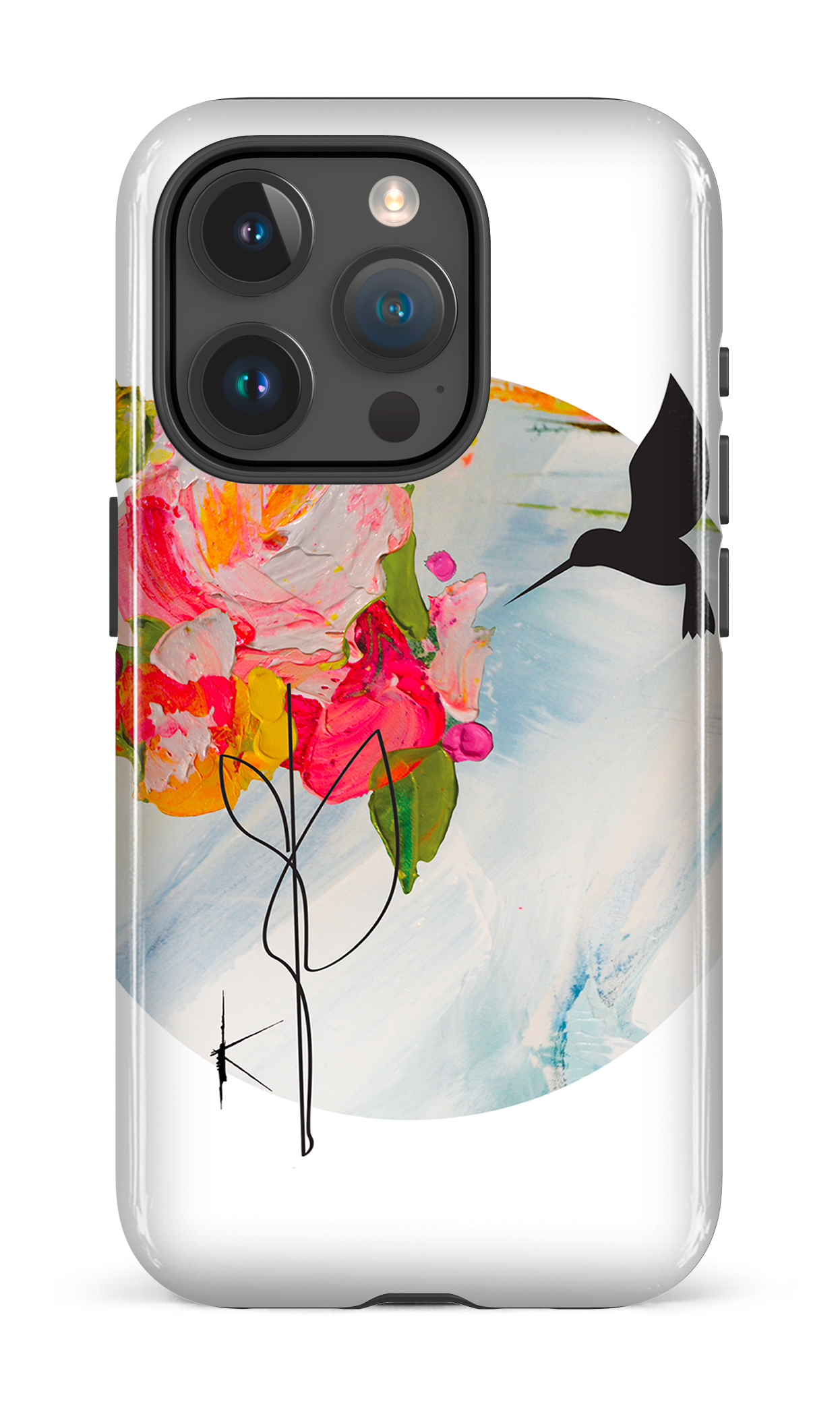 iPhone 15 Pro Tough Colibri par Kristine Girard -