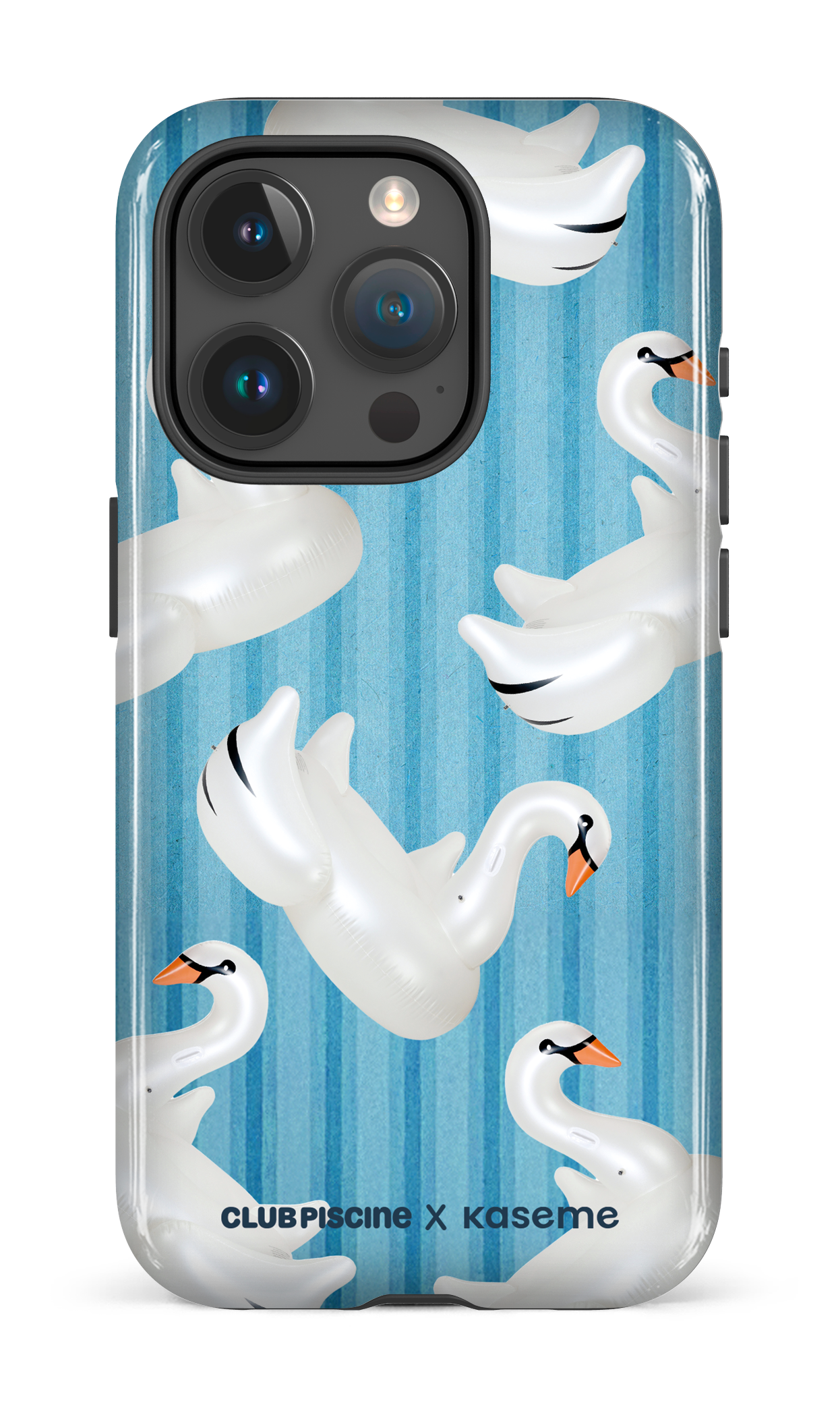 iPhone 15 Pro Tough Cygne par Club Piscine -