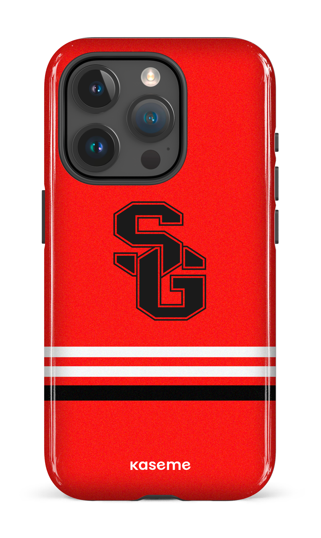 iPhone 15 Pro Tough Dragons PSG Rouge -