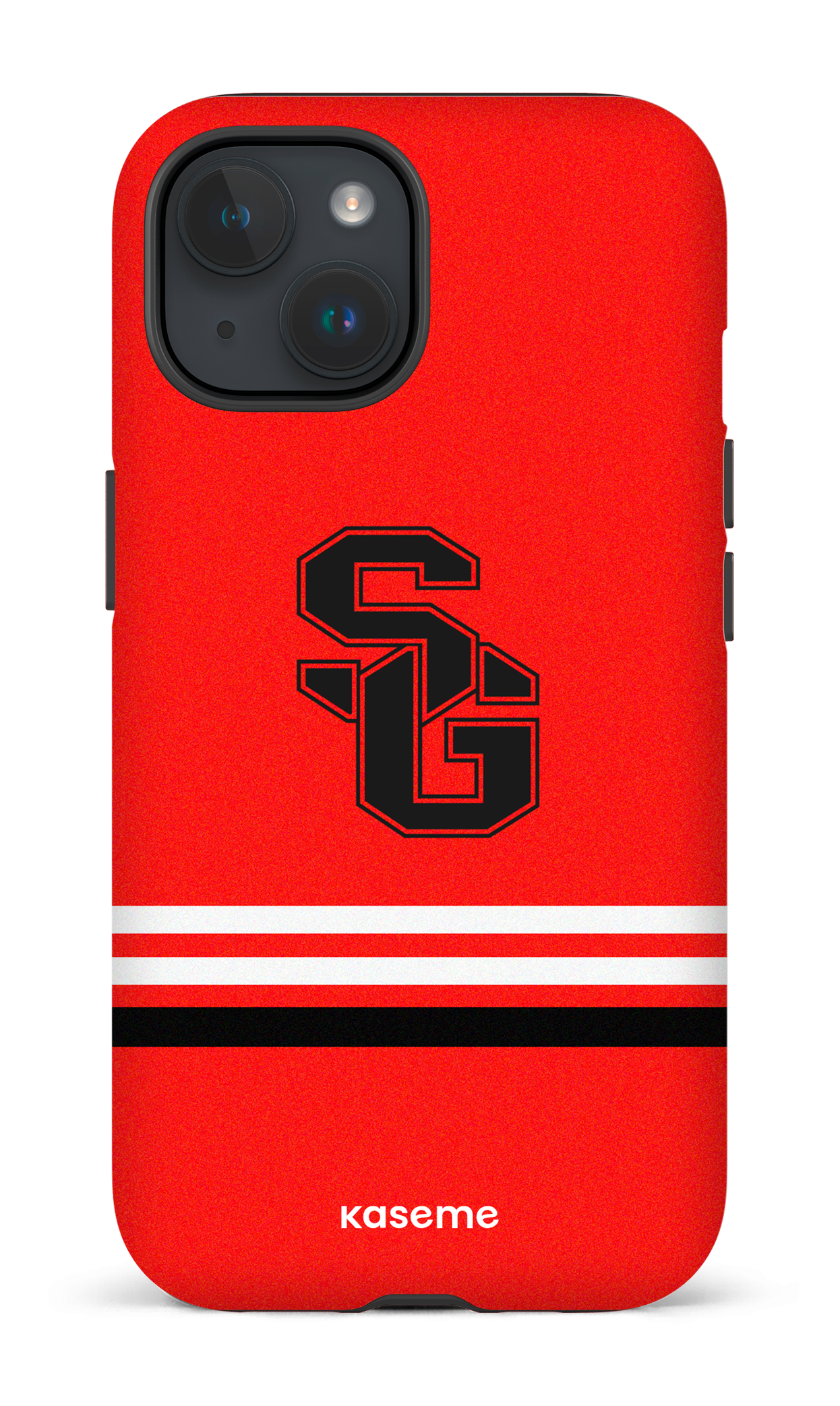 iPhone 15 Tough (Matte) Dragons PSG Rouge -
