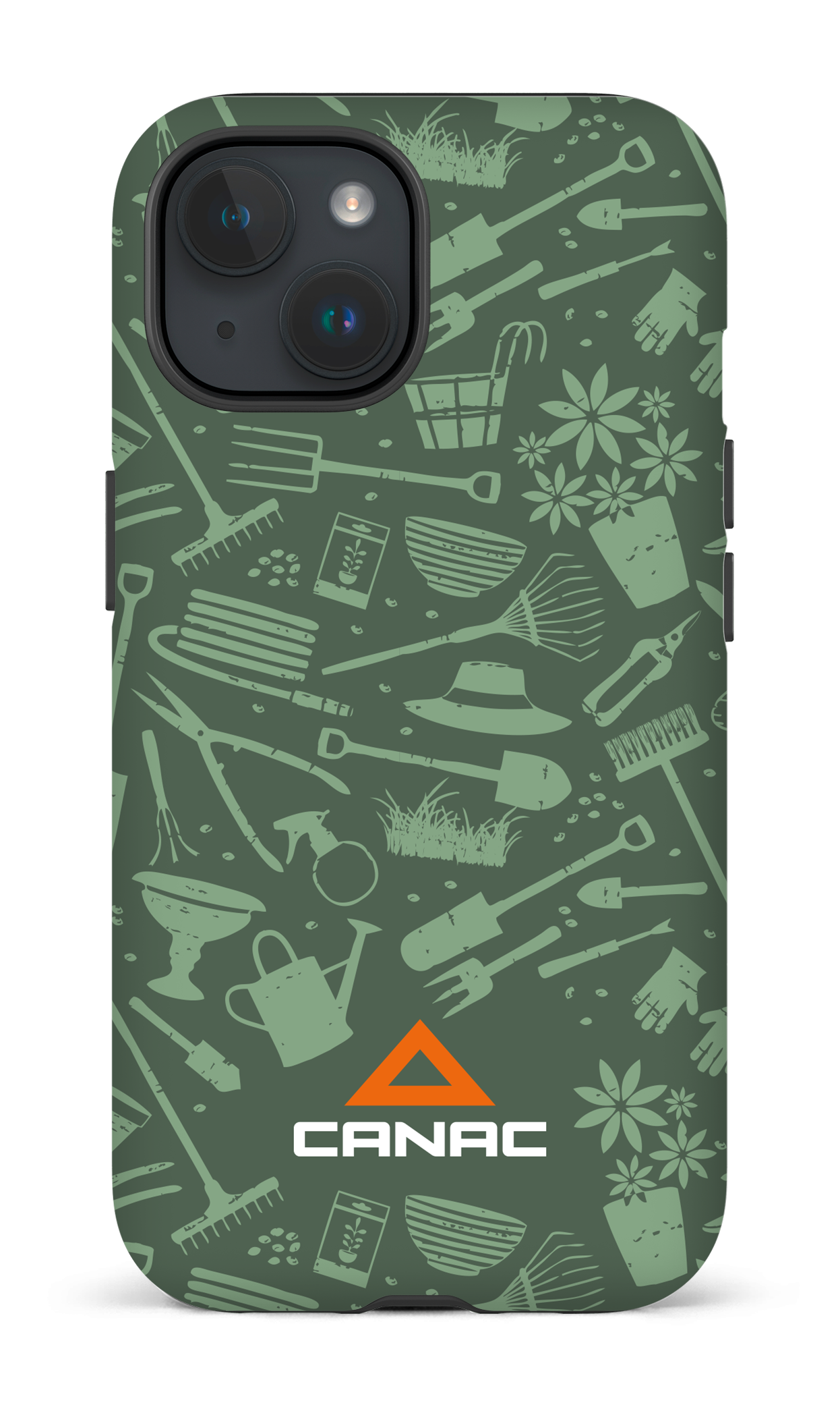 iPhone 15 Tough (Matte) Le saisonnier vert par Canac -