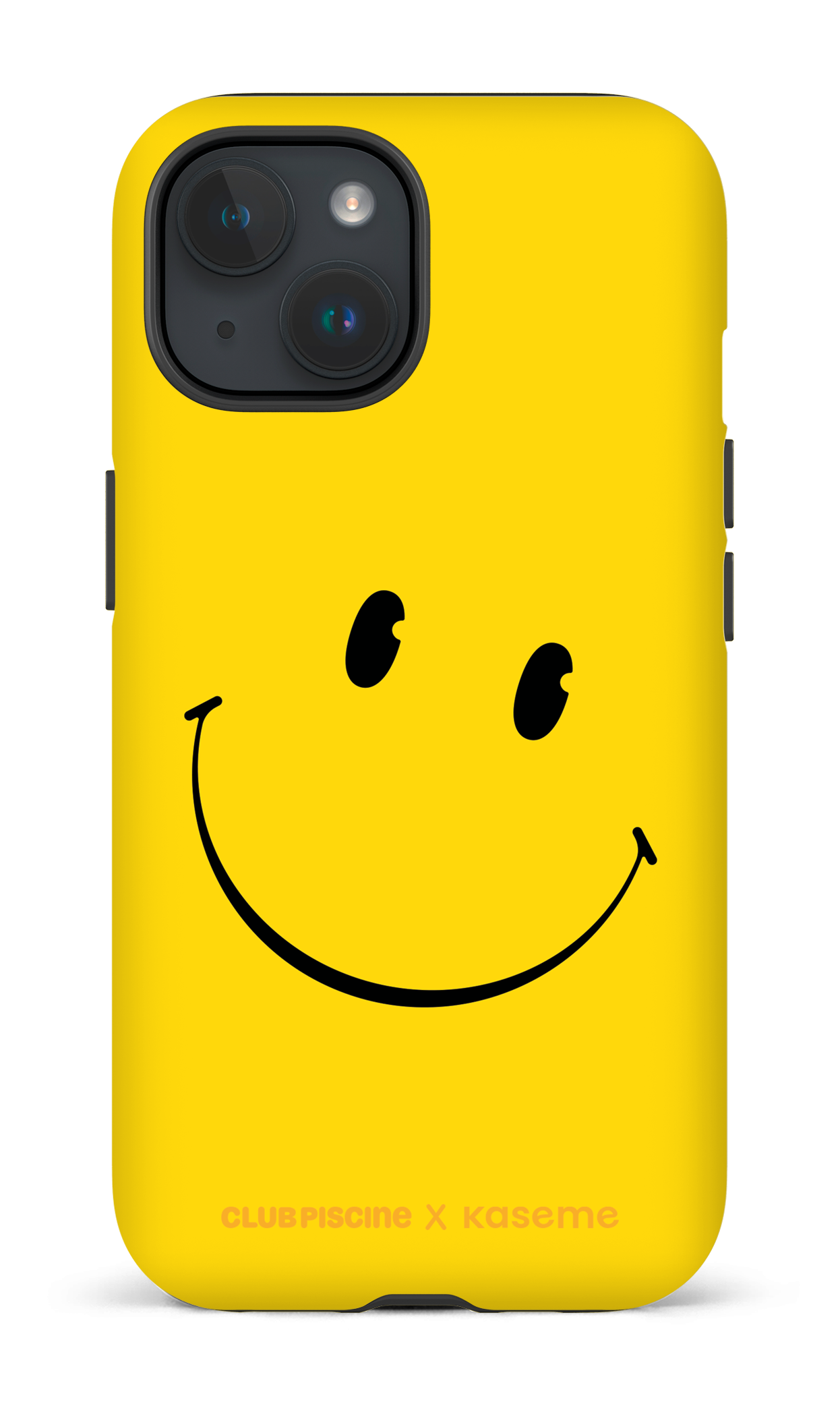 iPhone 15 Tough (Matte) Sourire par Club Piscine -