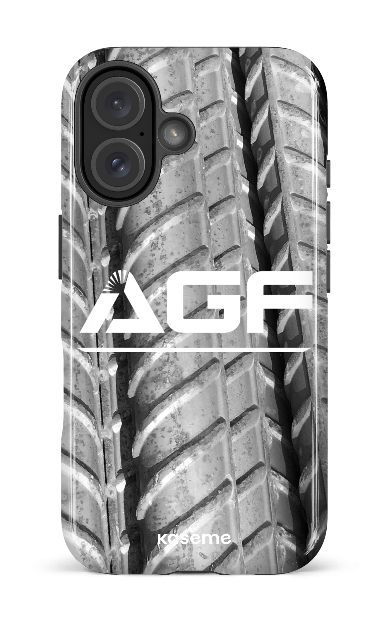 iPhone 16 Impact Case AGF N&B -