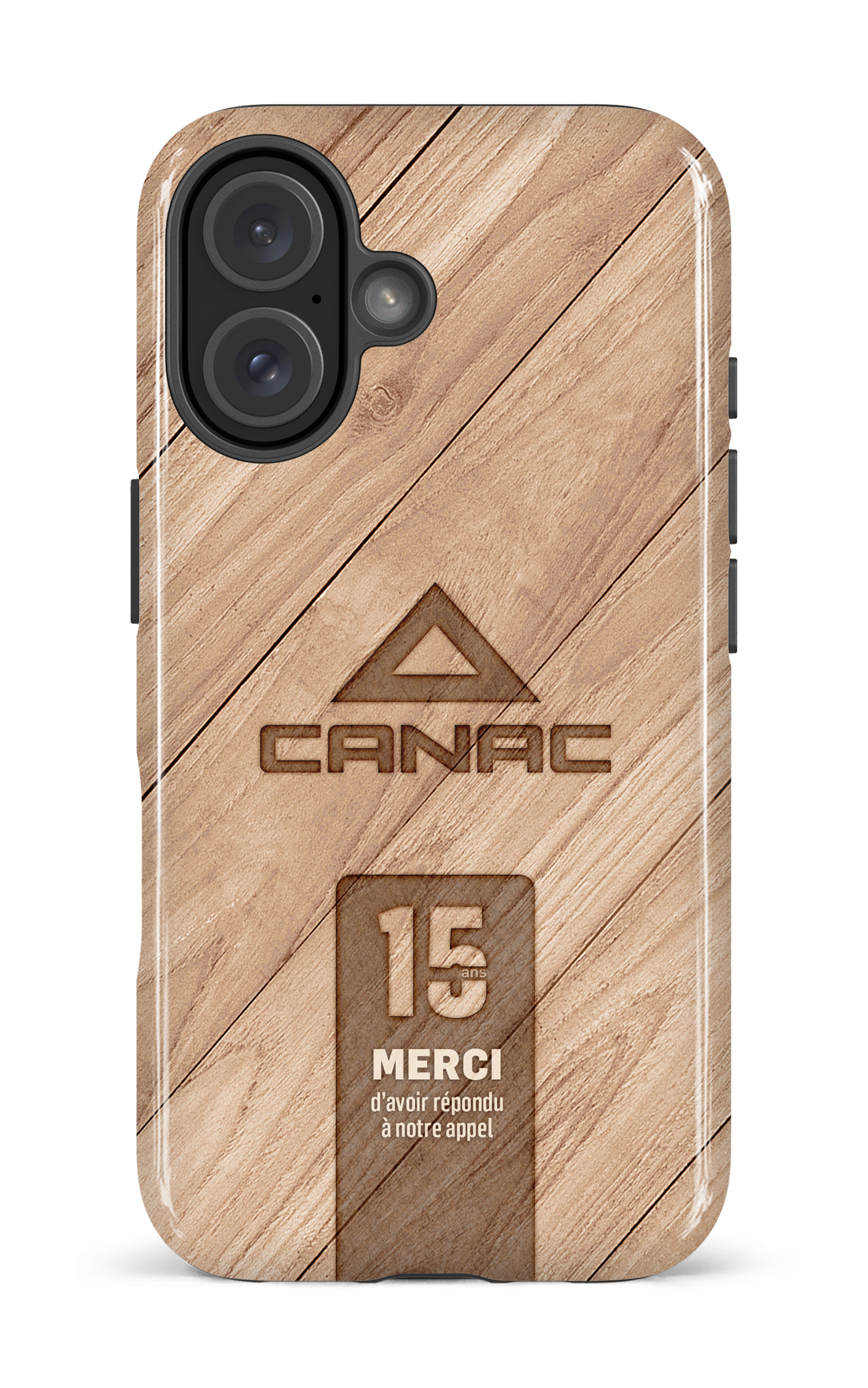 iPhone 16 Impact Case Canac 15 ans -