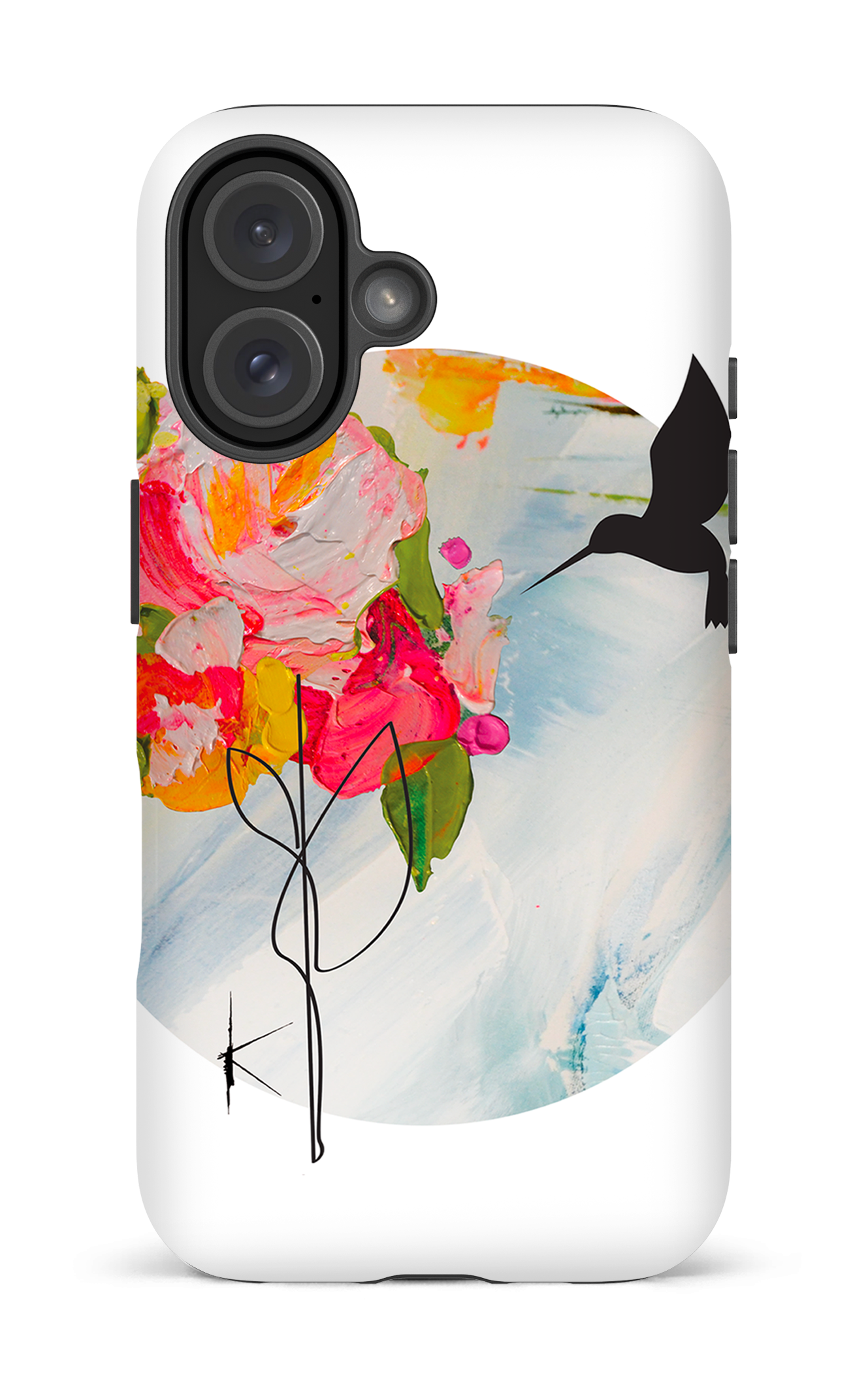 iPhone 16 Impact (Matte) Colibri par Kristine Girard -
