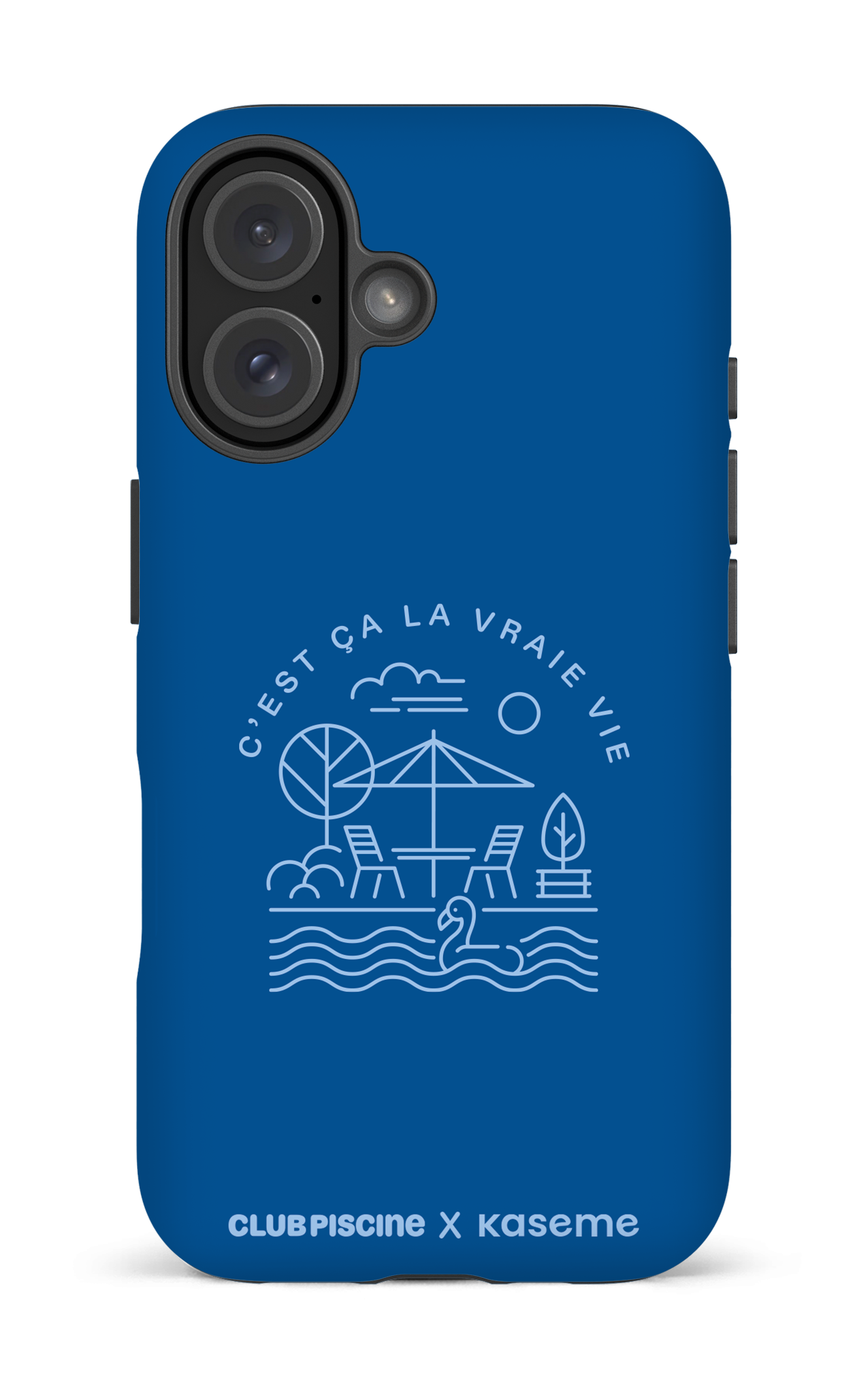 iPhone 16 Impact (Matte) Vraie Vie par Club Piscine -