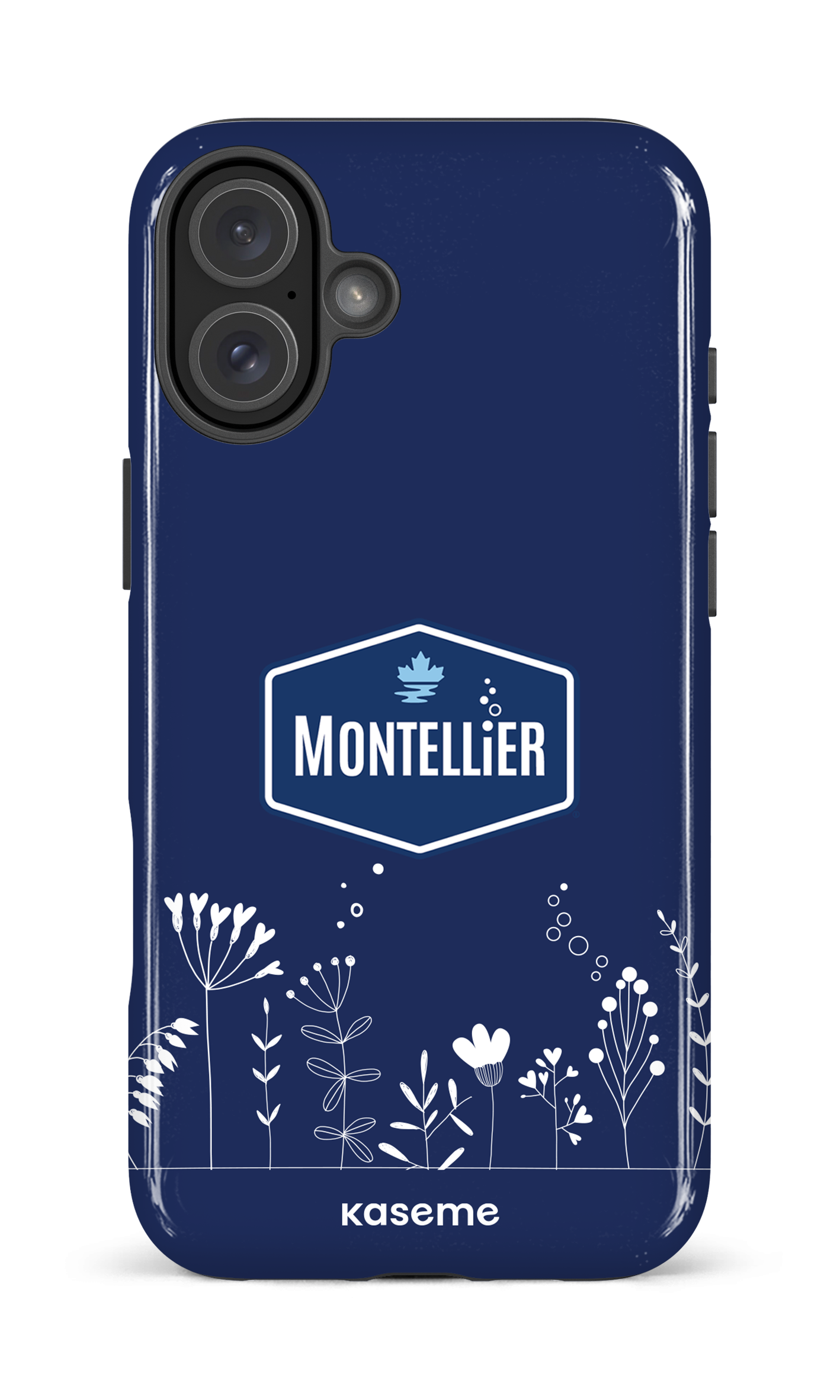 iPhone 16 Plus Impact Case Montellier Fleurs -