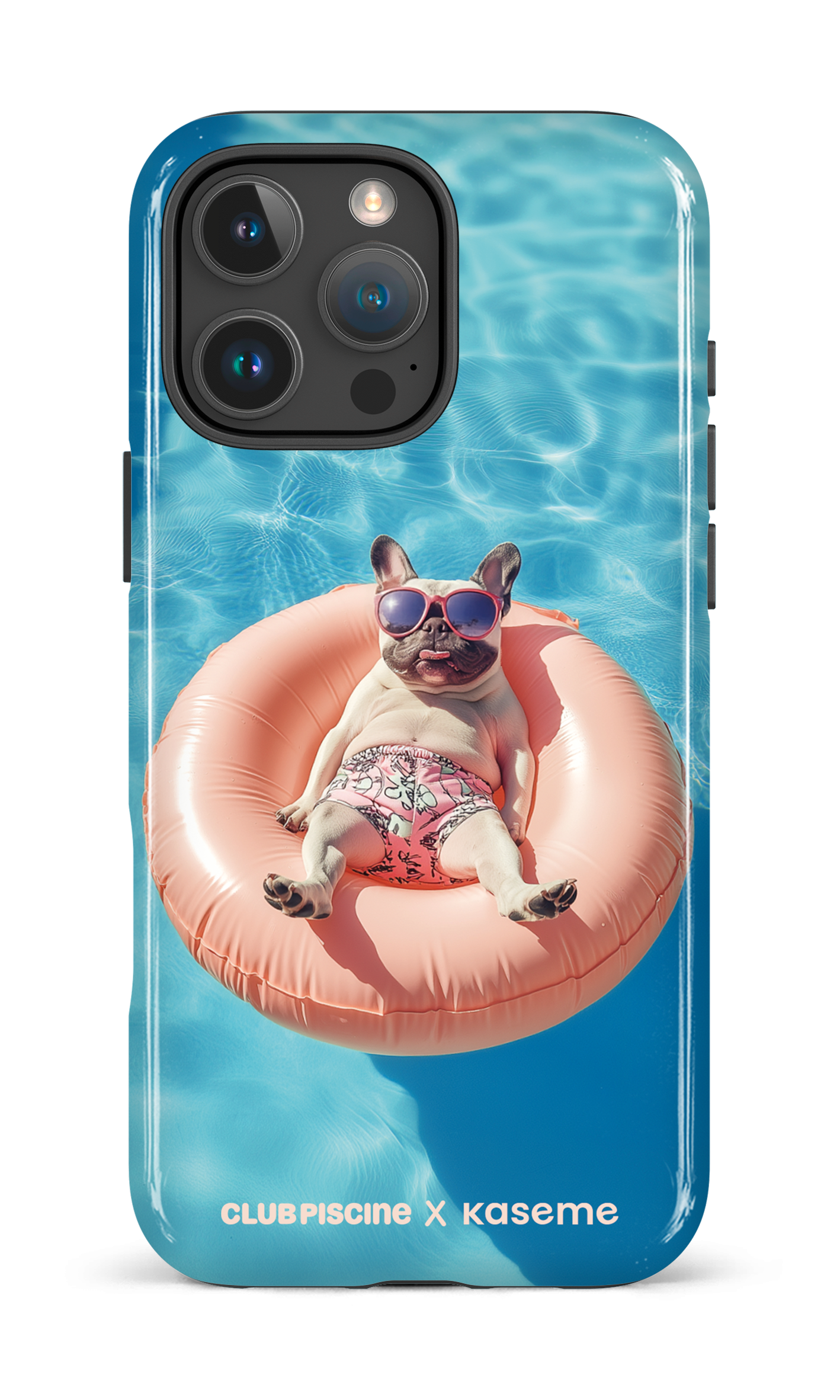 iPhone 16 Pro Max Impact Case Chien Chaud par Club Piscine -