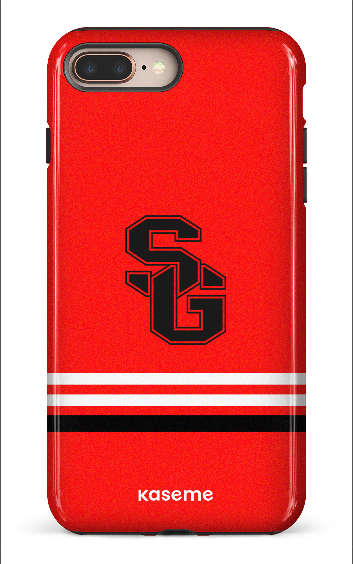 iPhone 8 Plus Tough Dragons PSG Rouge -