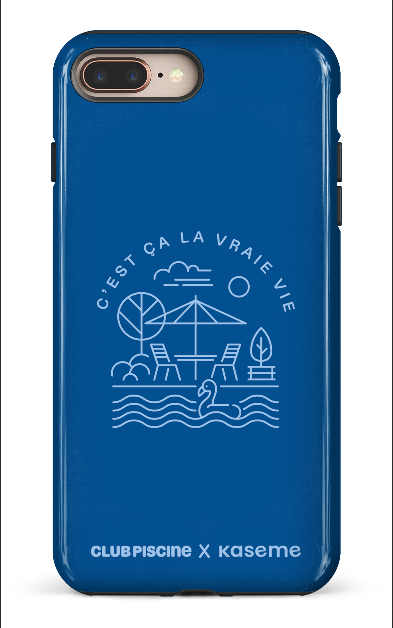 iPhone 8 Plus Tough Vraie Vie par Club Piscine -