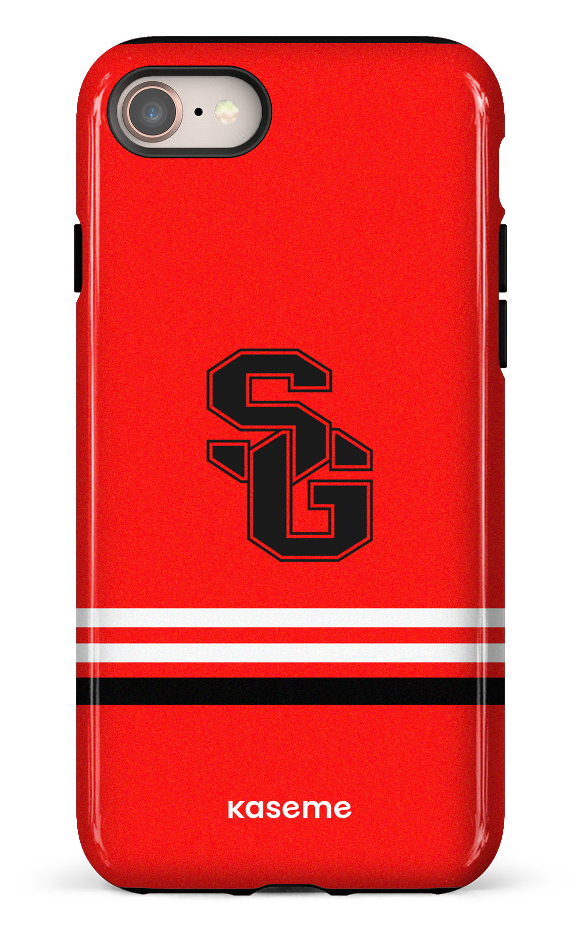 iPhone SE Tough Dragons PSG Rouge -