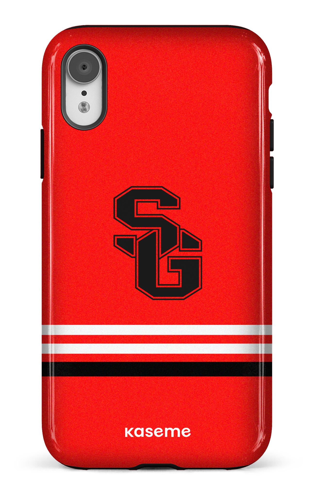 iPhone XR Tough Dragons PSG Rouge -