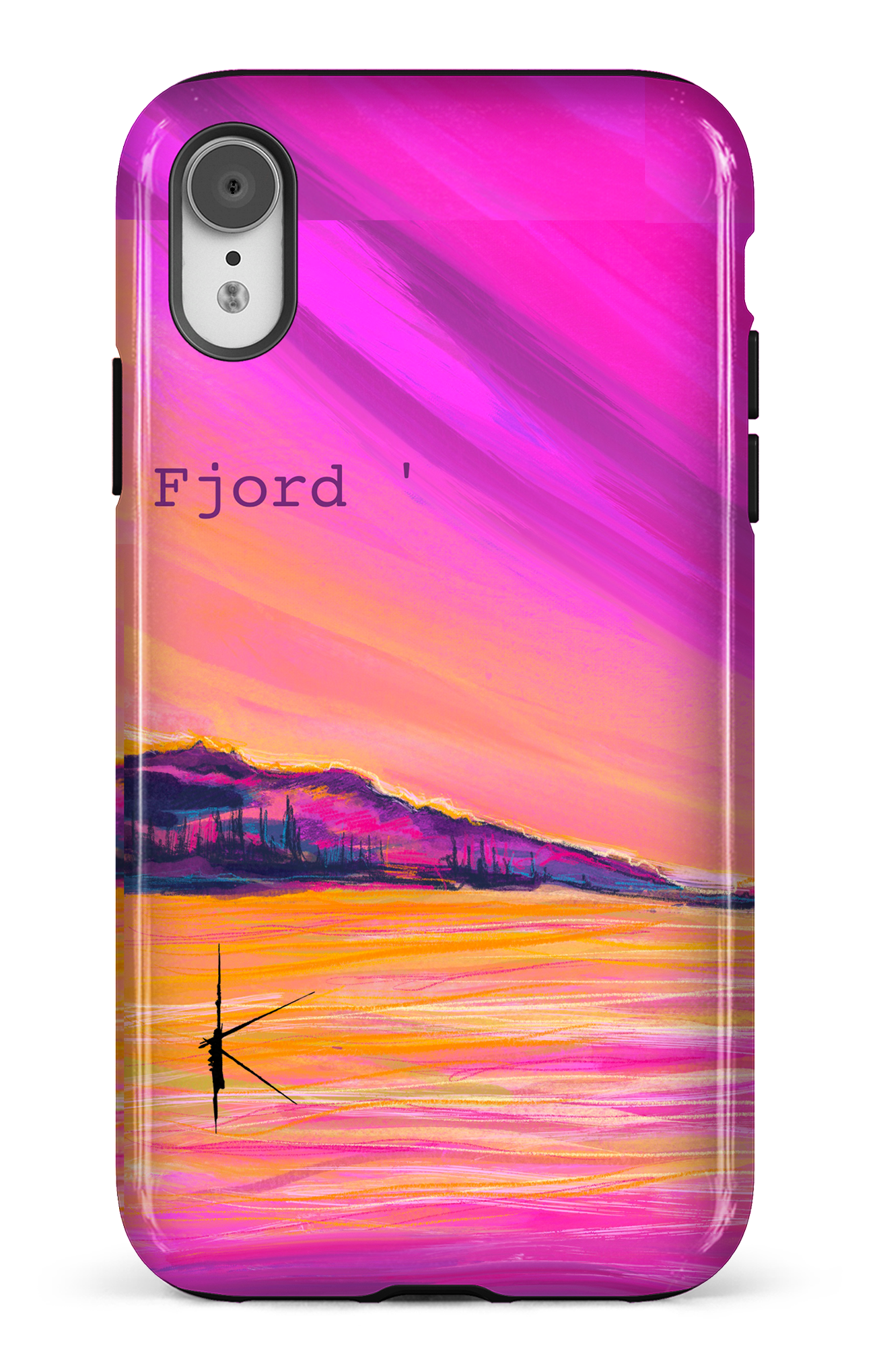 iPhone XR Tough Fjord par Kristine Girard -