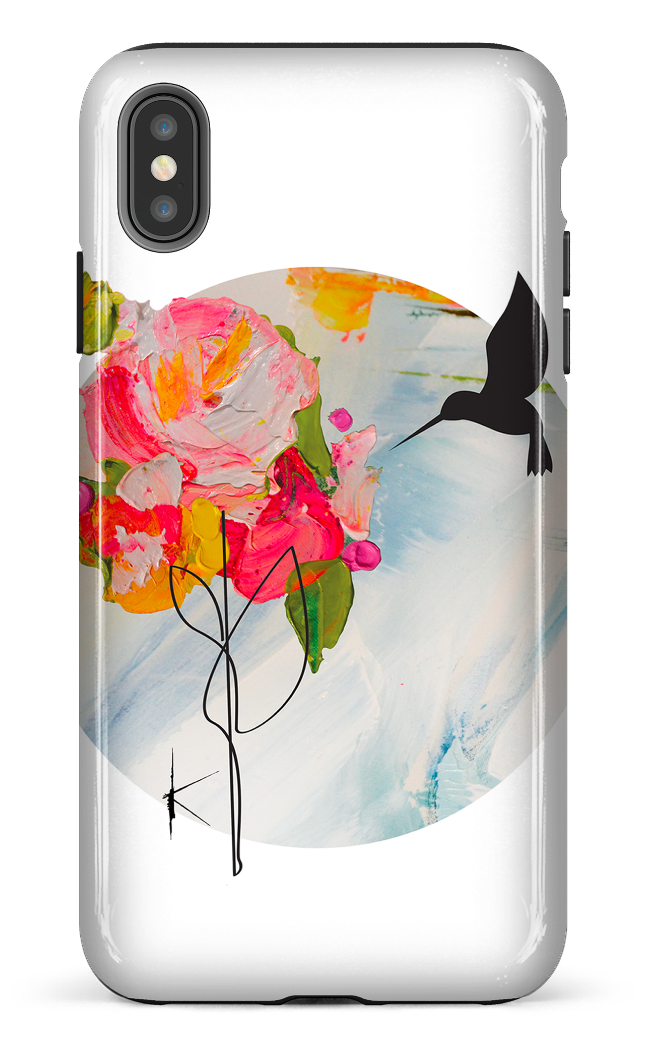 iPhone XS Max tough Colibri par Kristine Girard -