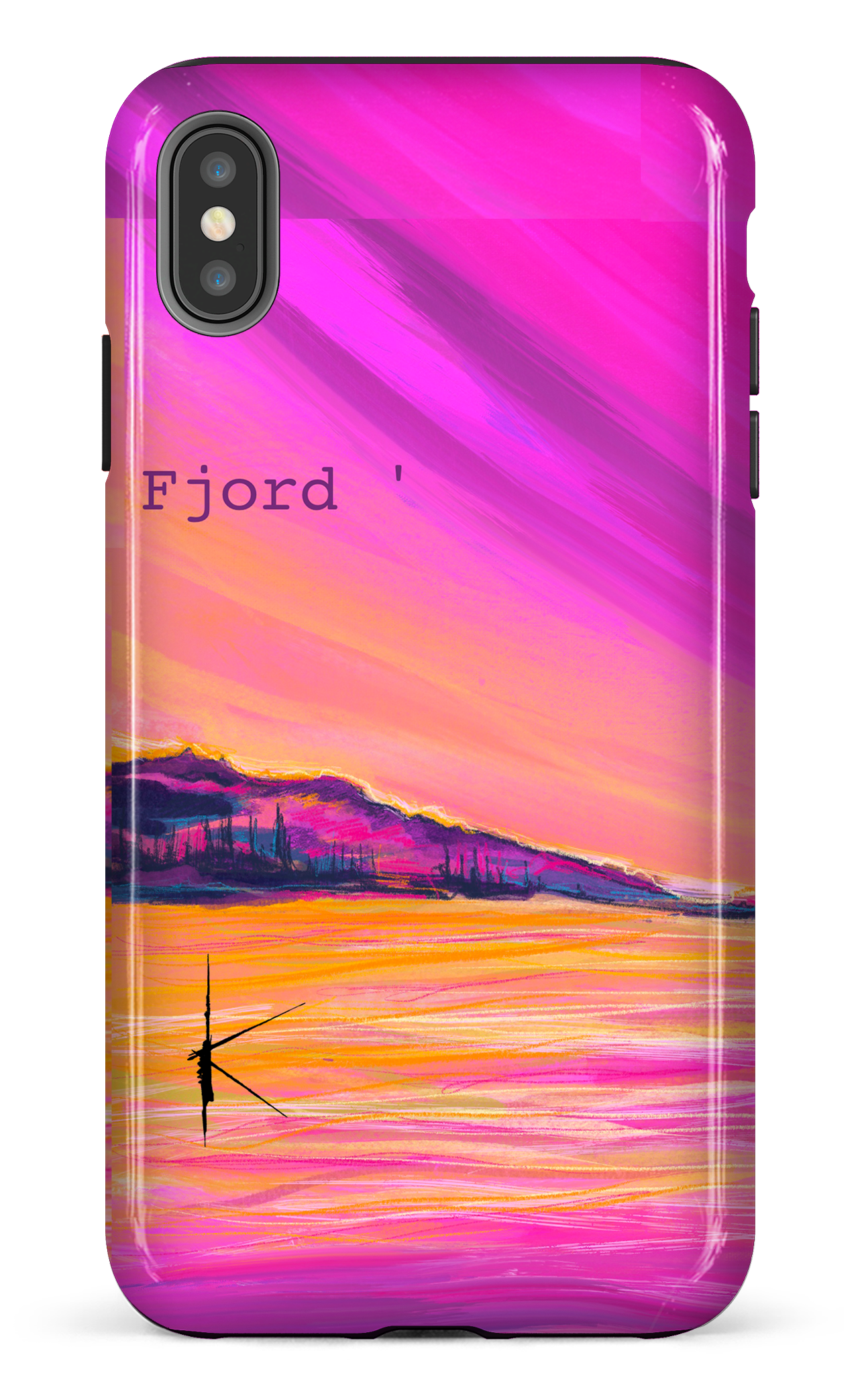 iPhone XS Max tough Fjord par Kristine Girard -